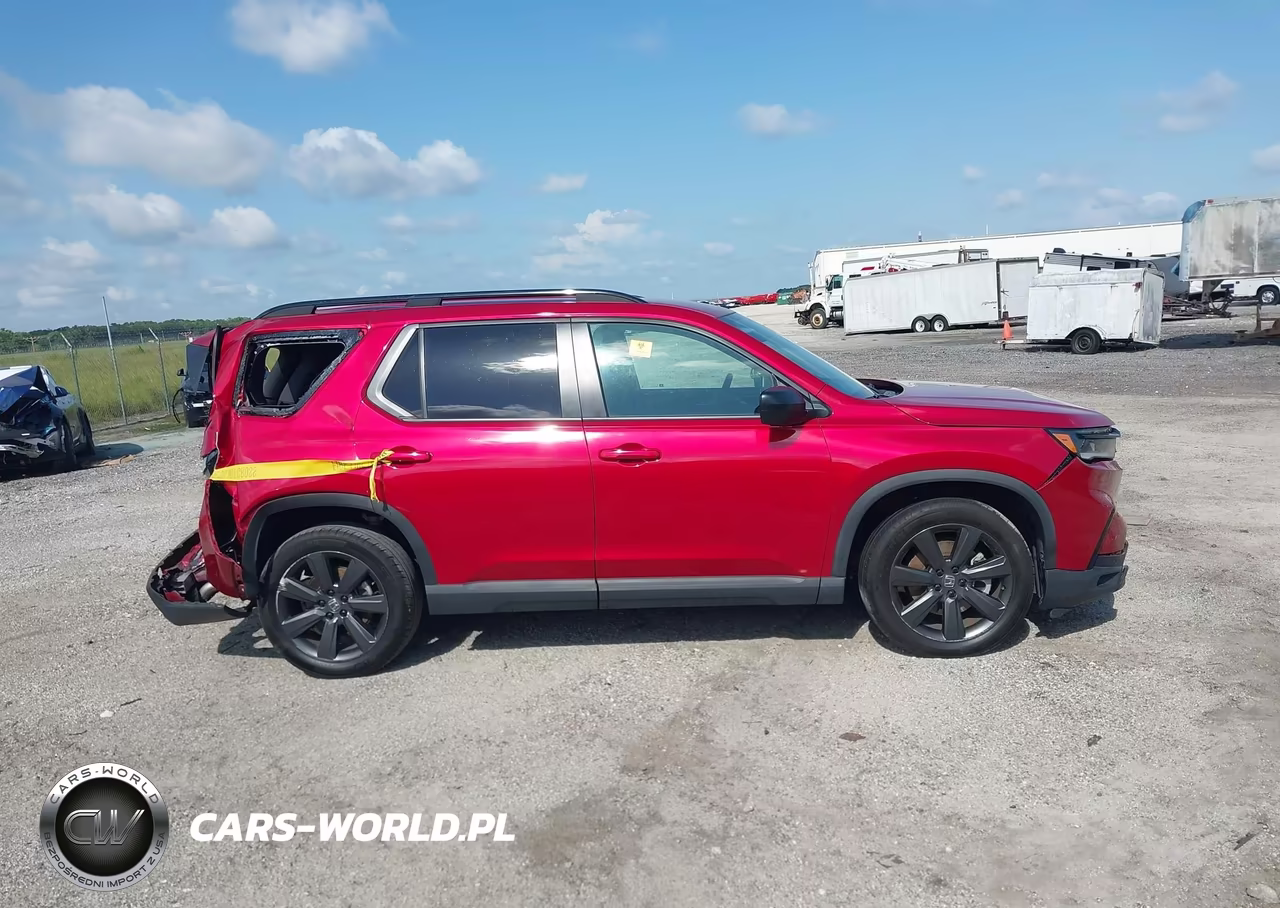 2025 Honda Pilot Sport VIN:5FNYG1H33SB085374 - 12