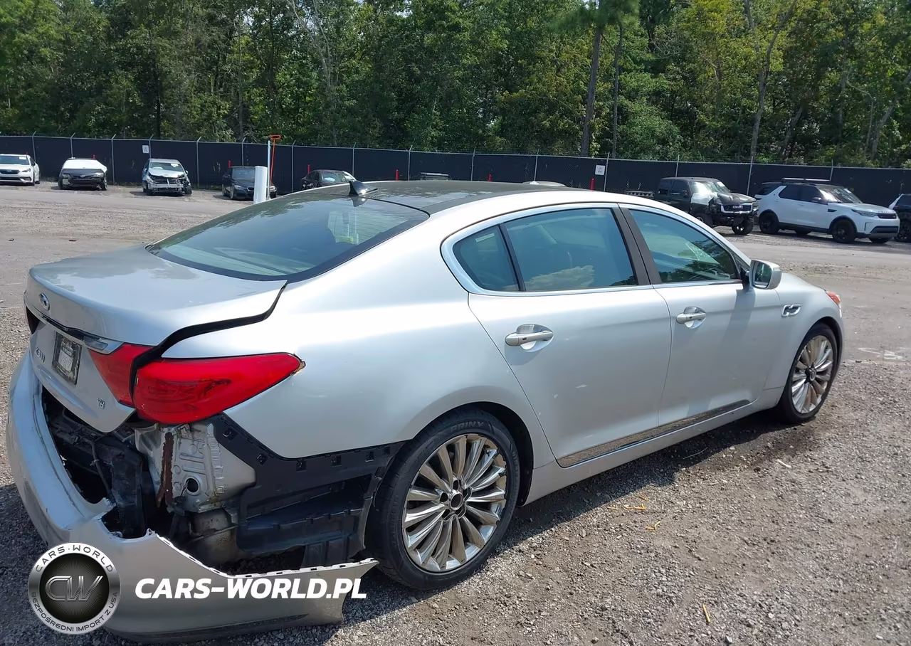 2015 Kia K900 Luxury VIN:KNALW4D46F6021017 - 4