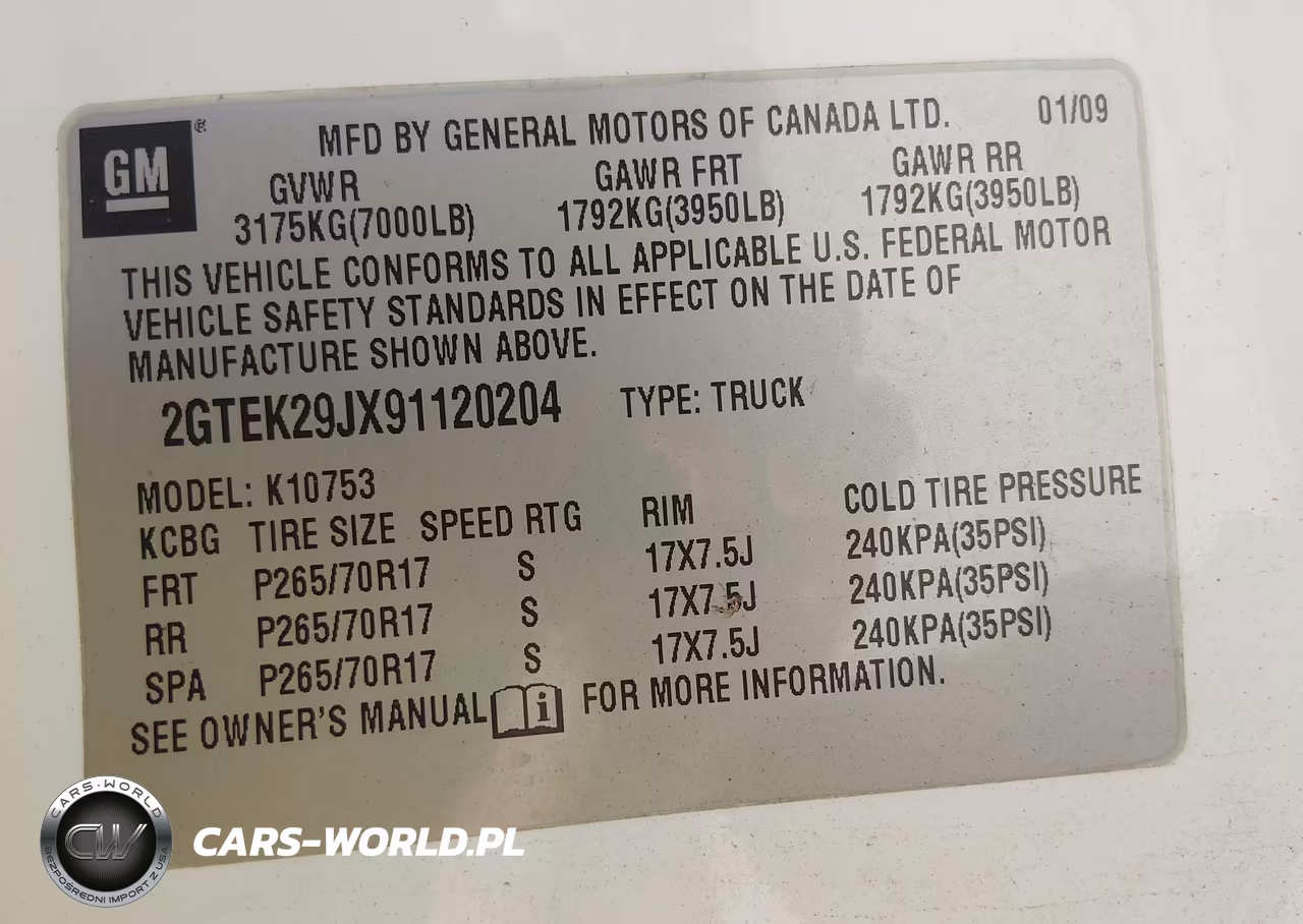 2009 GMC Sierra 1500 Sle VIN:2GTEK29JX91120204 - 9