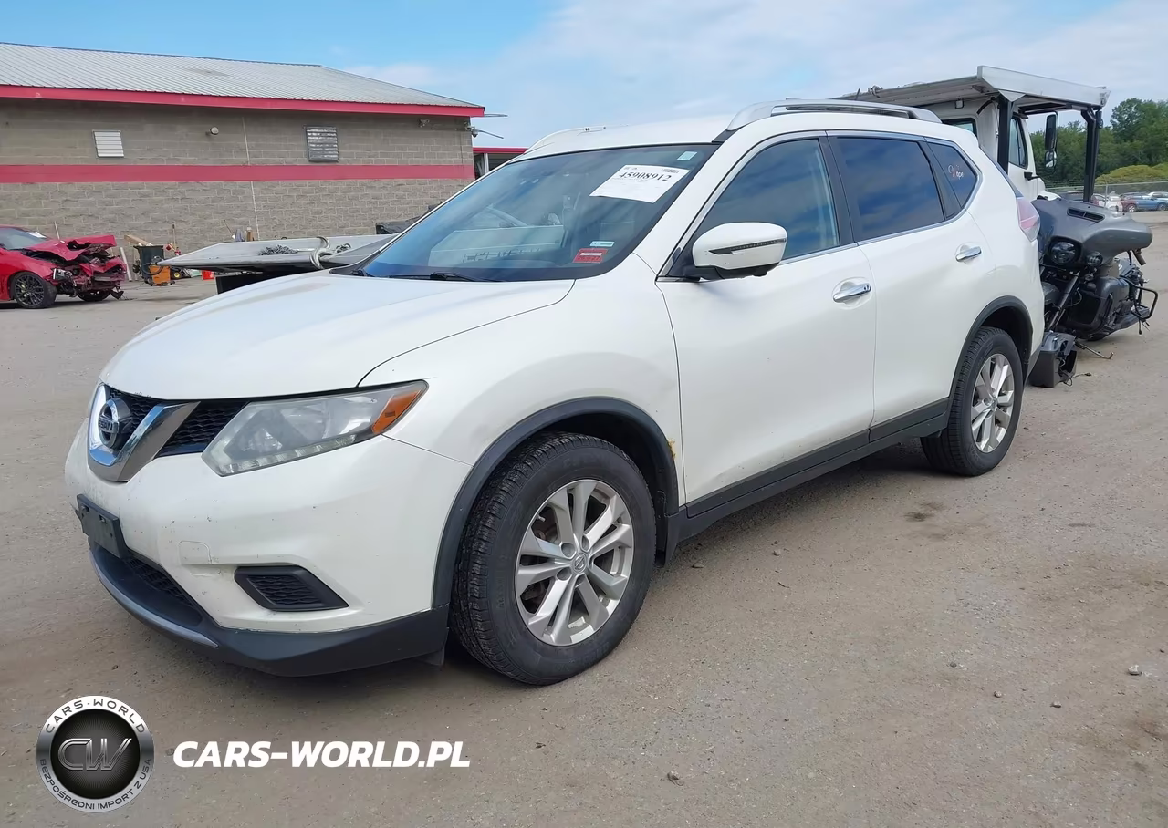 2016 Nissan Rogue Sv VIN:KNMAT2MV0GP602301 - 2