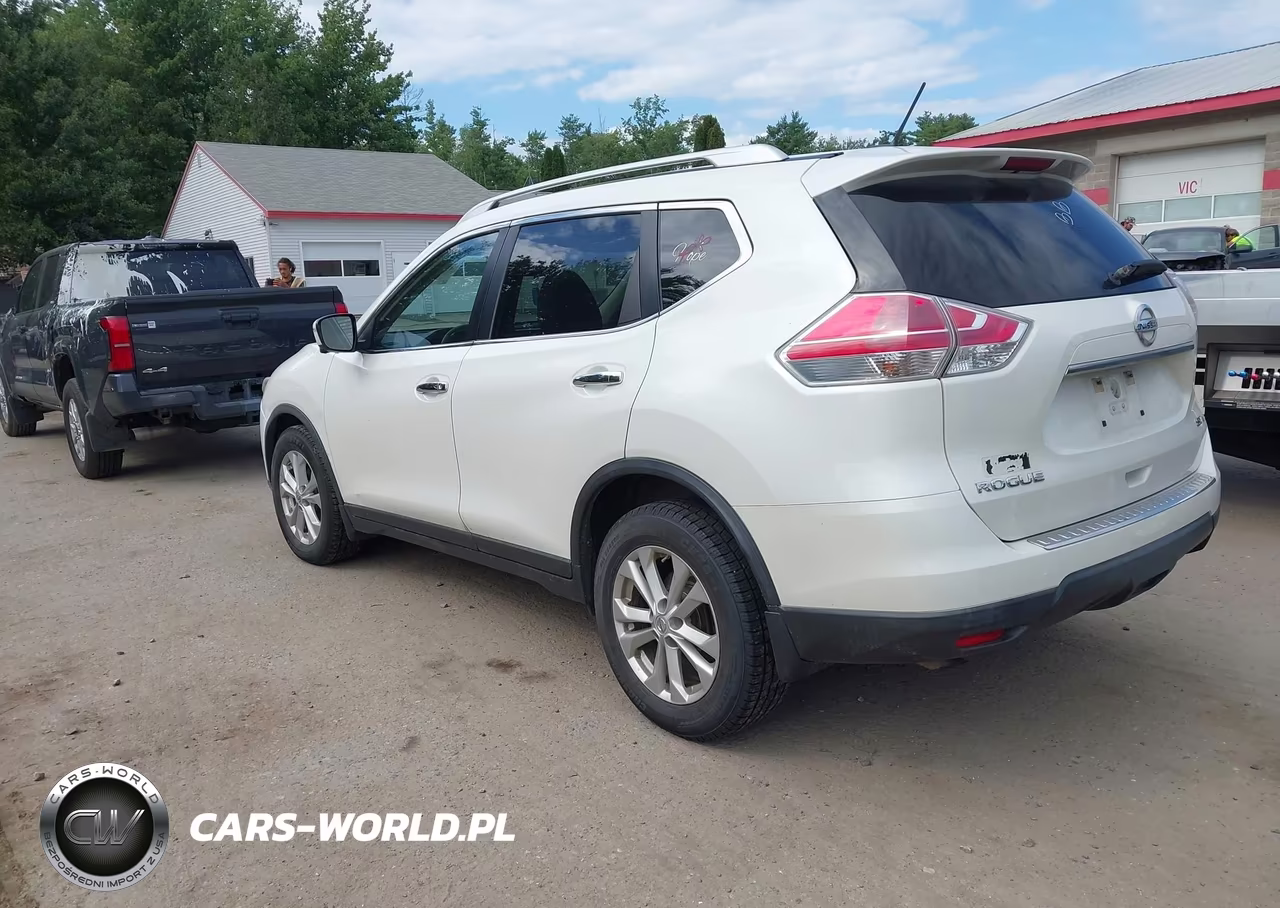 2016 Nissan Rogue Sv VIN:KNMAT2MV0GP602301 - 3
