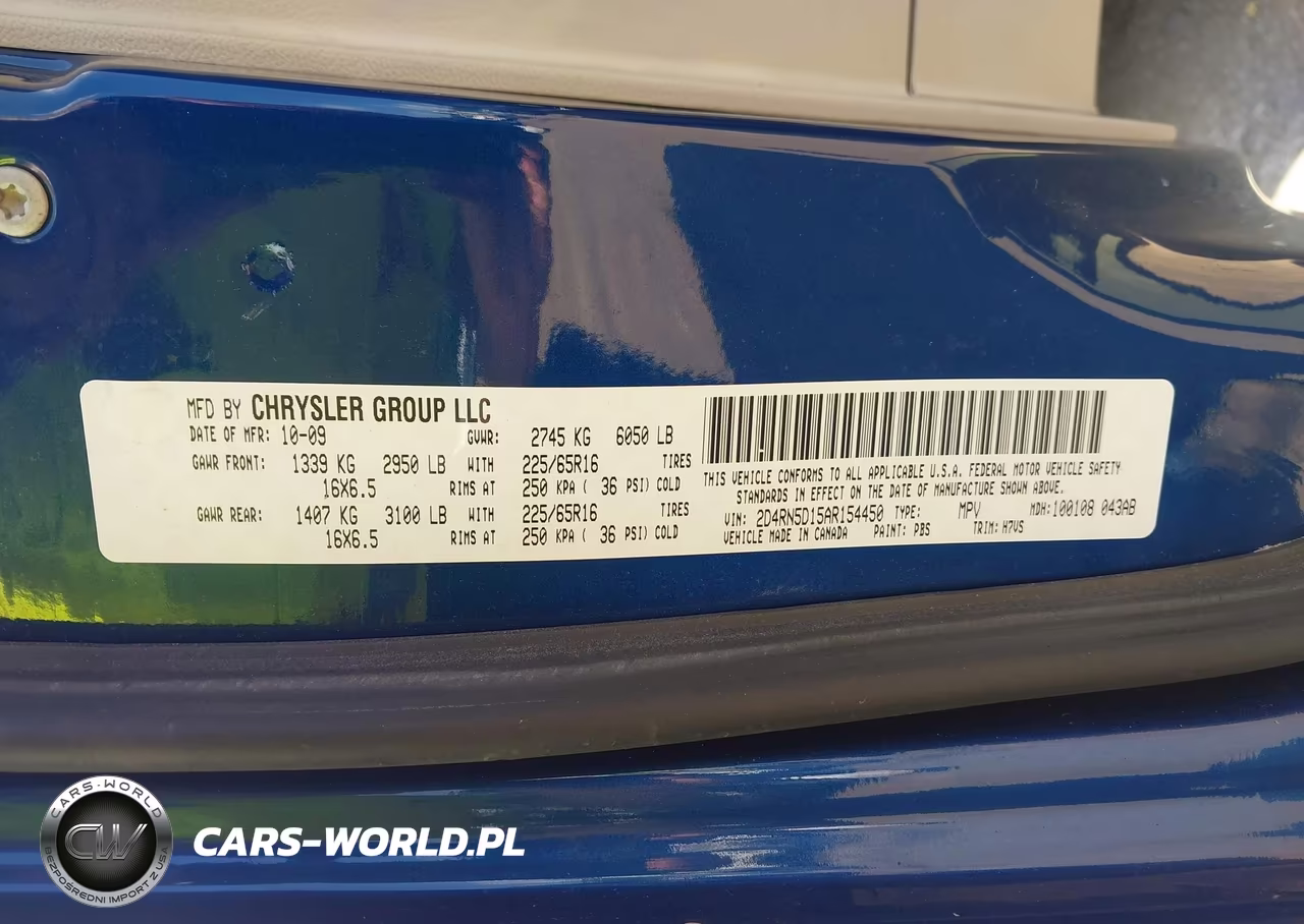 2010 Dodge Grand Caravan Sxt VIN:2D4RN5D15AR154450 - 9