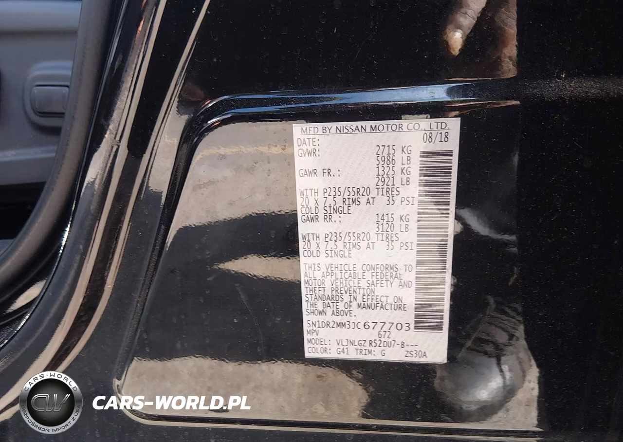 2018 Nissan Pathfinder Sl VIN:5N1DR2MM3JC677703 - 9