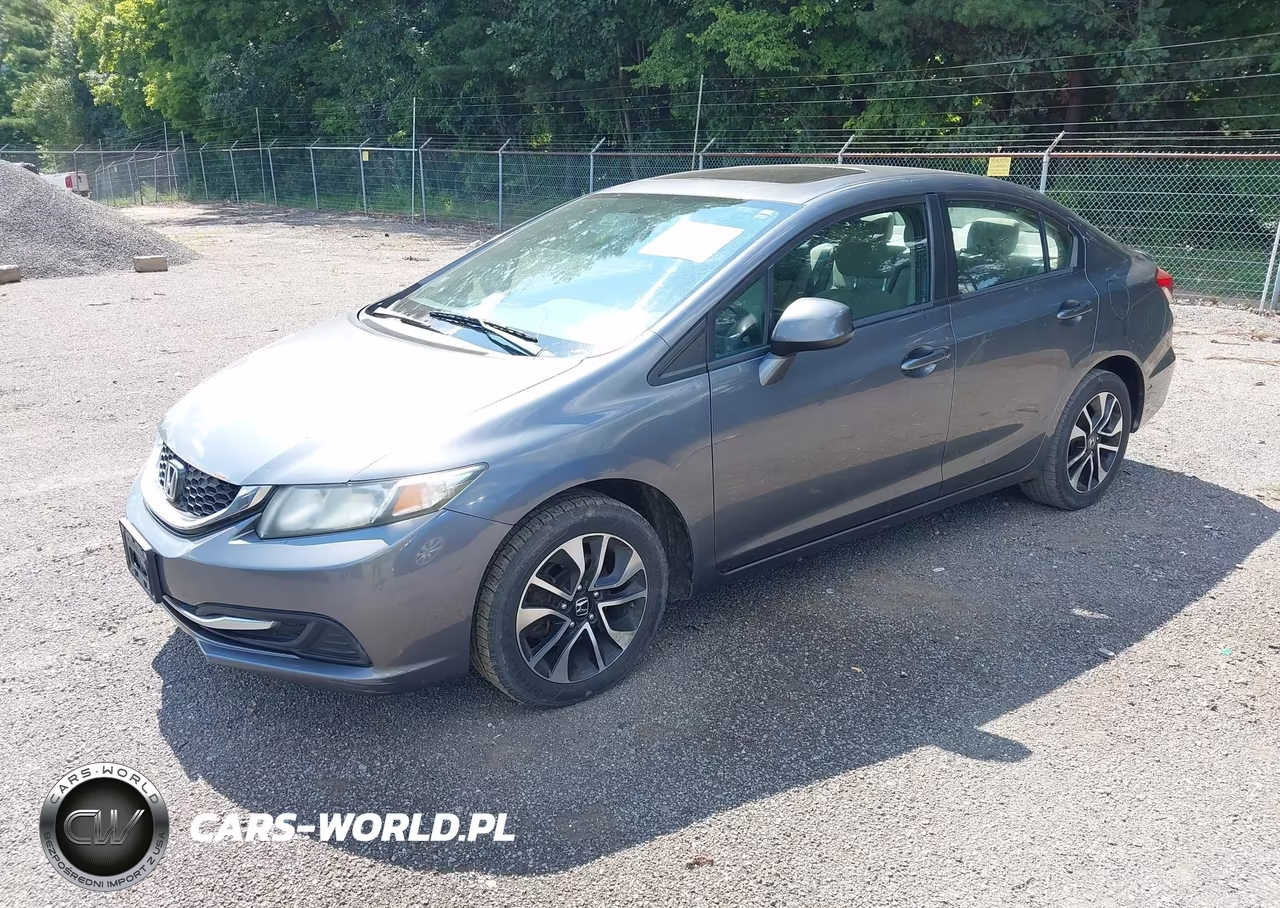 2013 Honda Civic Ex VIN:19XFB2F86DE037287 - 2