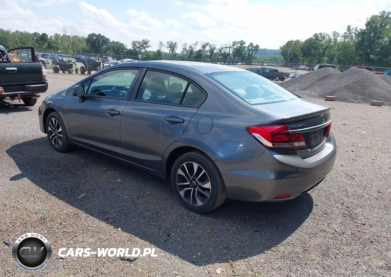 2013 Honda Civic Ex VIN:19XFB2F86DE037287 - 3
