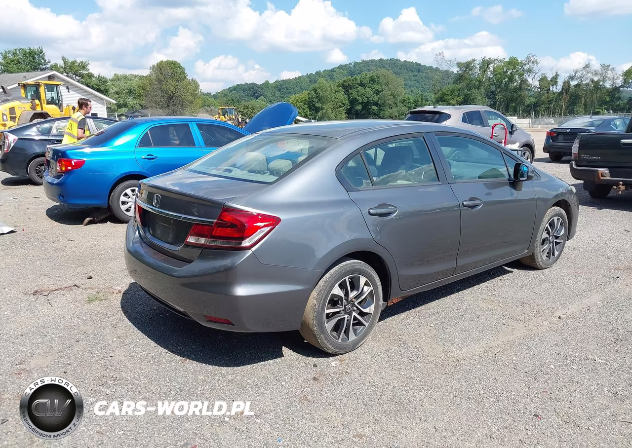 2013 Honda Civic Ex VIN:19XFB2F86DE037287 - 4
