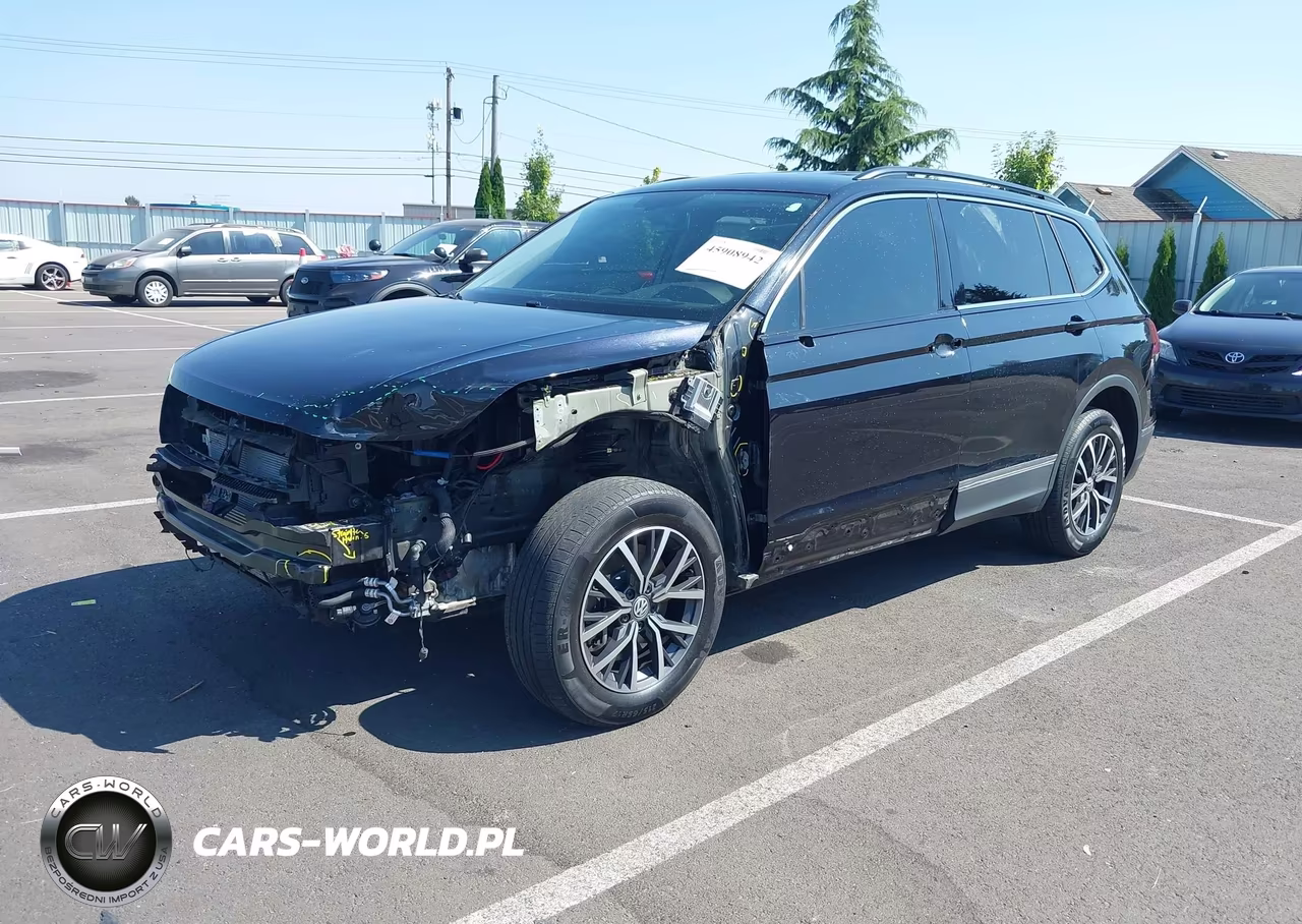 2020 Volkswagen Tiguan 2.0T Se-2.0T Se R-Line Black-2.0T Sel VIN:3VV2B7AX2LM076152 - 2