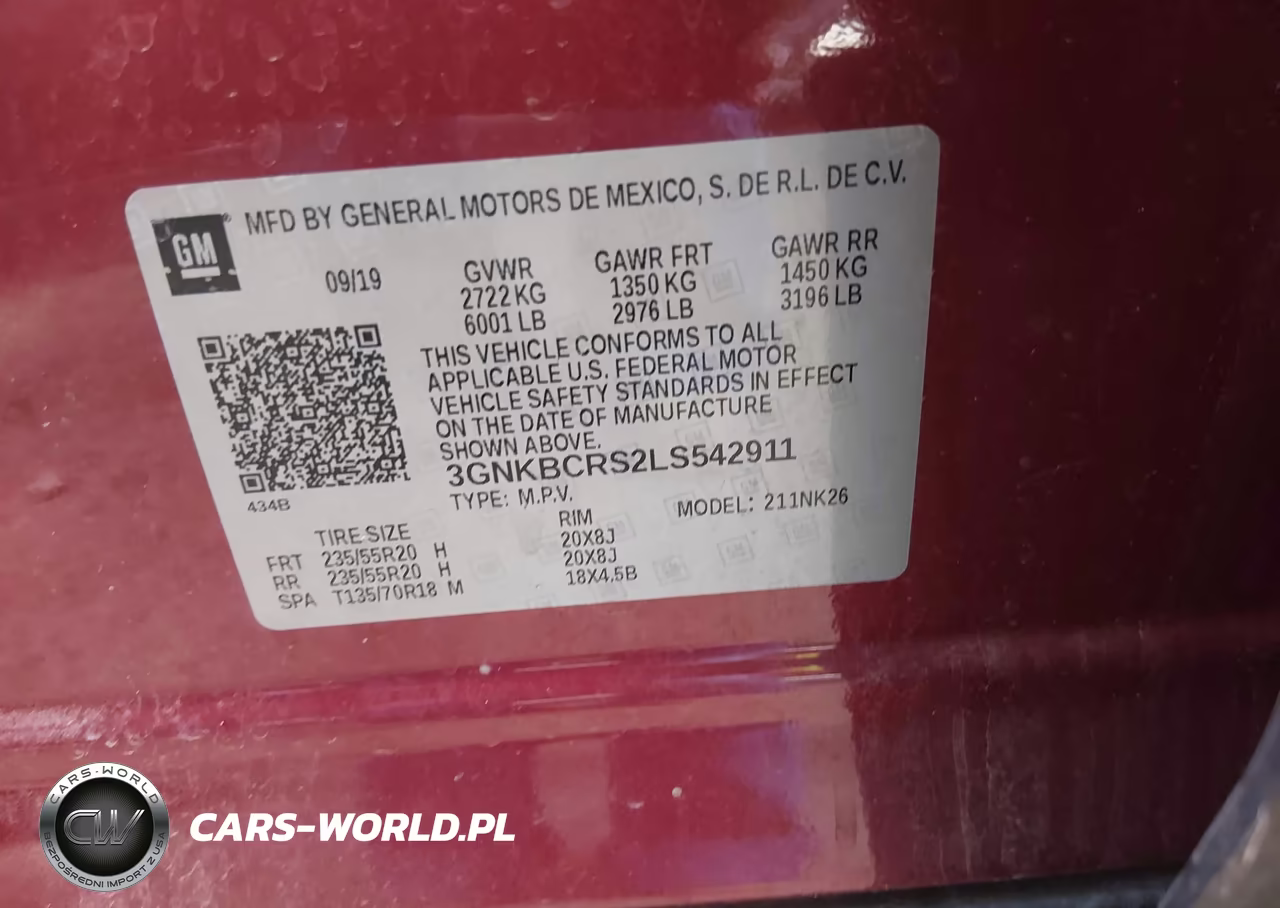 2020 Chevrolet Blazer Fwd 2Lt VIN:3GNKBCRS2LS542911 - 9