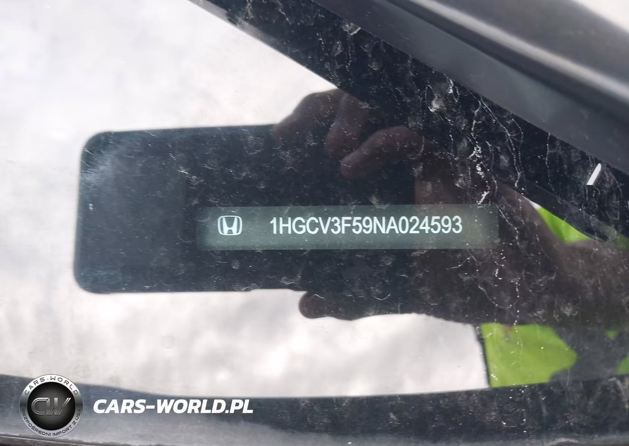 2022 Honda Accord Hybrid Ex-L VIN:1HGCV3F59NA024593 - 9