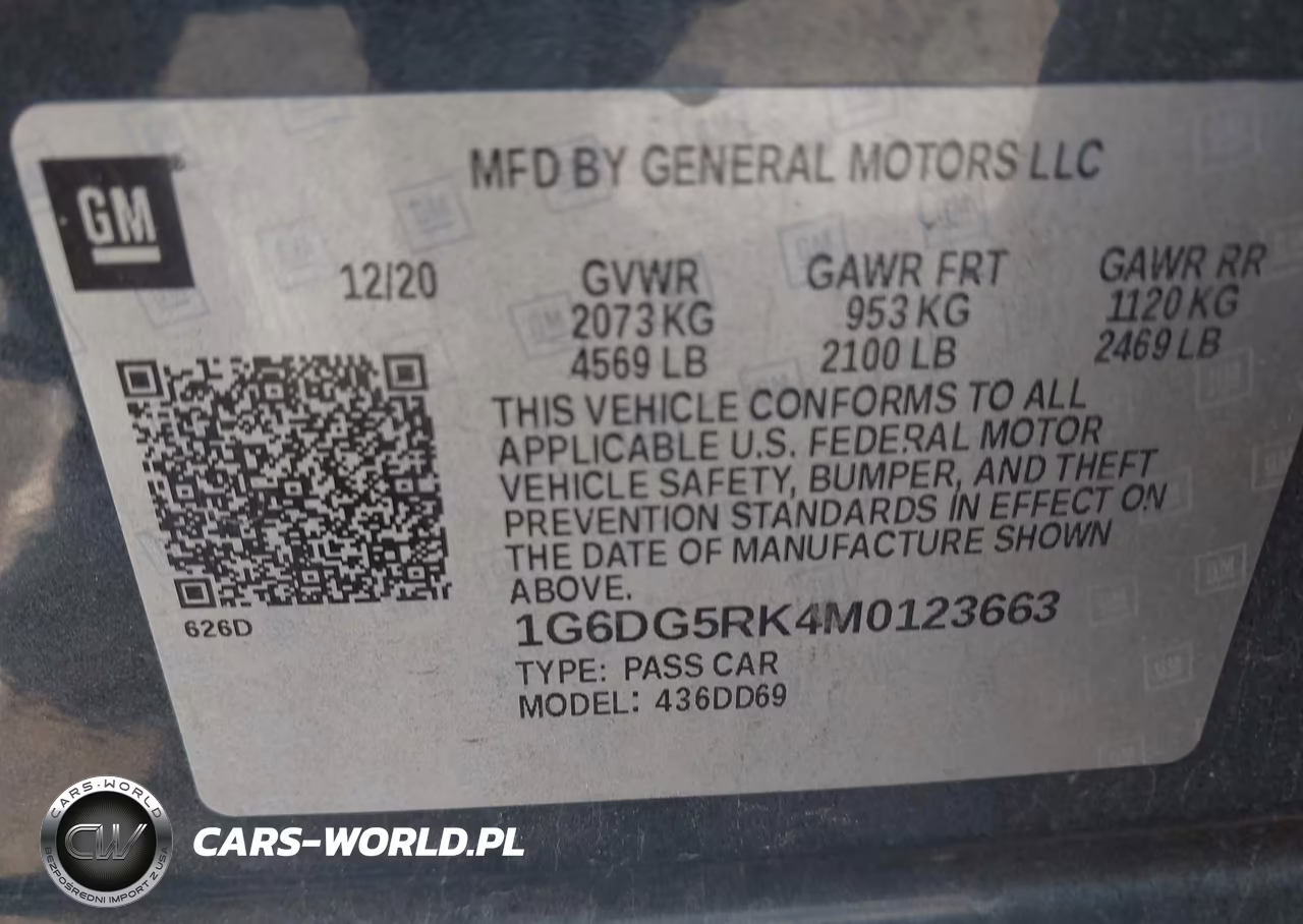 2021 Cadillac Ct4 Sport VIN:1G6DG5RK4M0123663 - 9