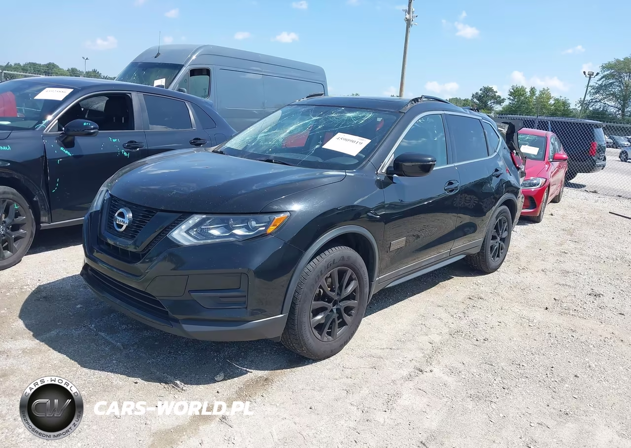 2017 Nissan Rogue Sv VIN:5N1AT2MV4HC758684 - 2