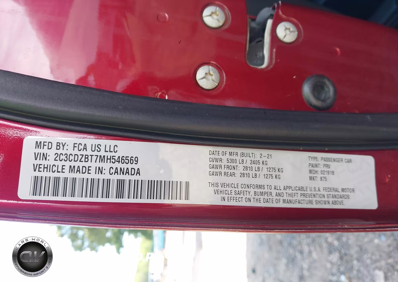 2021 Dodge Challenger R-T VIN:2C3CDZBT7MH546569 - 9