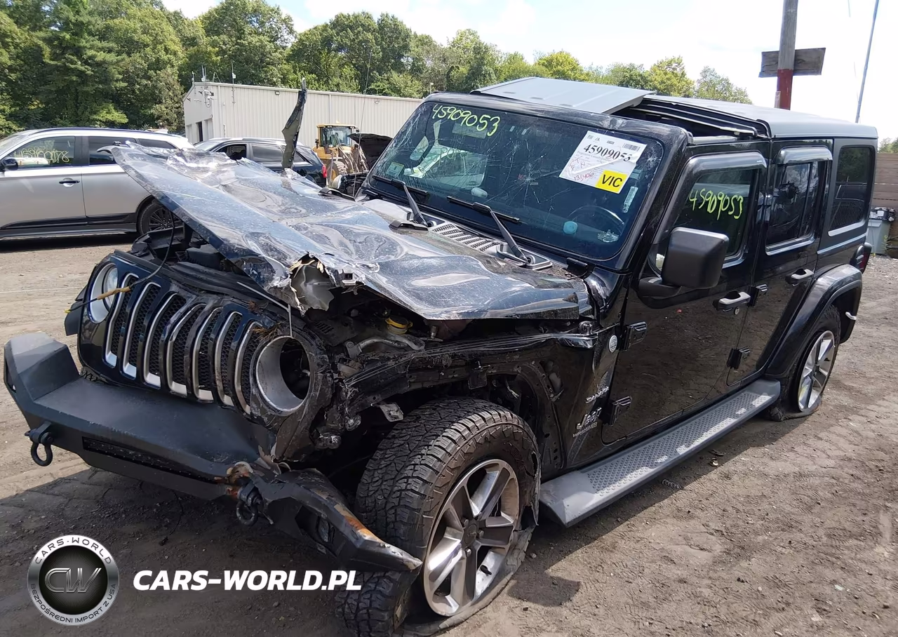 2019 Jeep Wrangler Unlimited Sahara 4X4 VIN:1C4HJXEN6KW590136 - 2