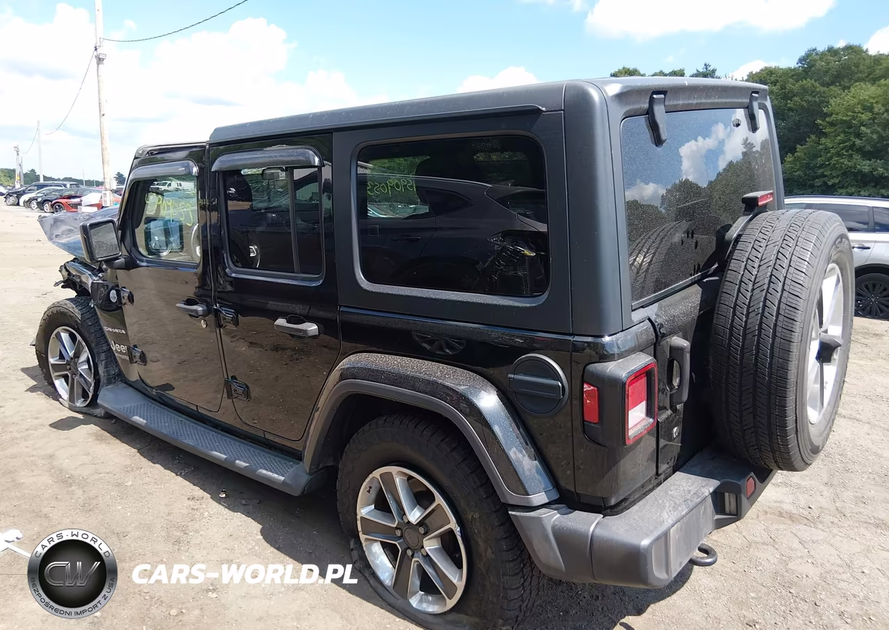 2019 Jeep Wrangler Unlimited Sahara 4X4 VIN:1C4HJXEN6KW590136 - 3