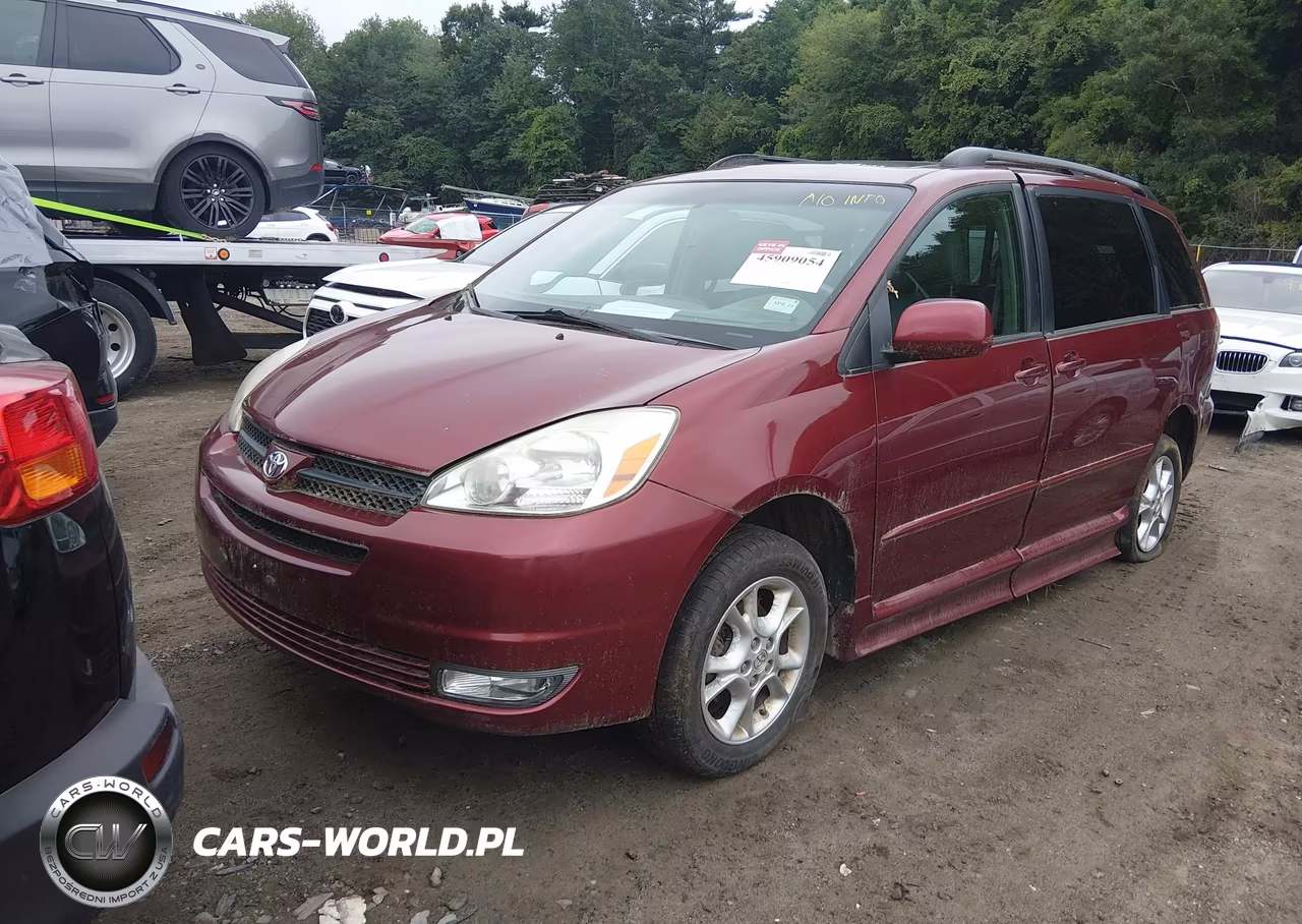 2005 TOYOTA SIENNA XLE VIN:5TDZA22C85S278883 - 2