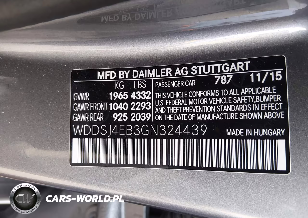 2016 Mercedes-Benz Cla 250 VIN:WDDSJ4EB3GN324439 - 9