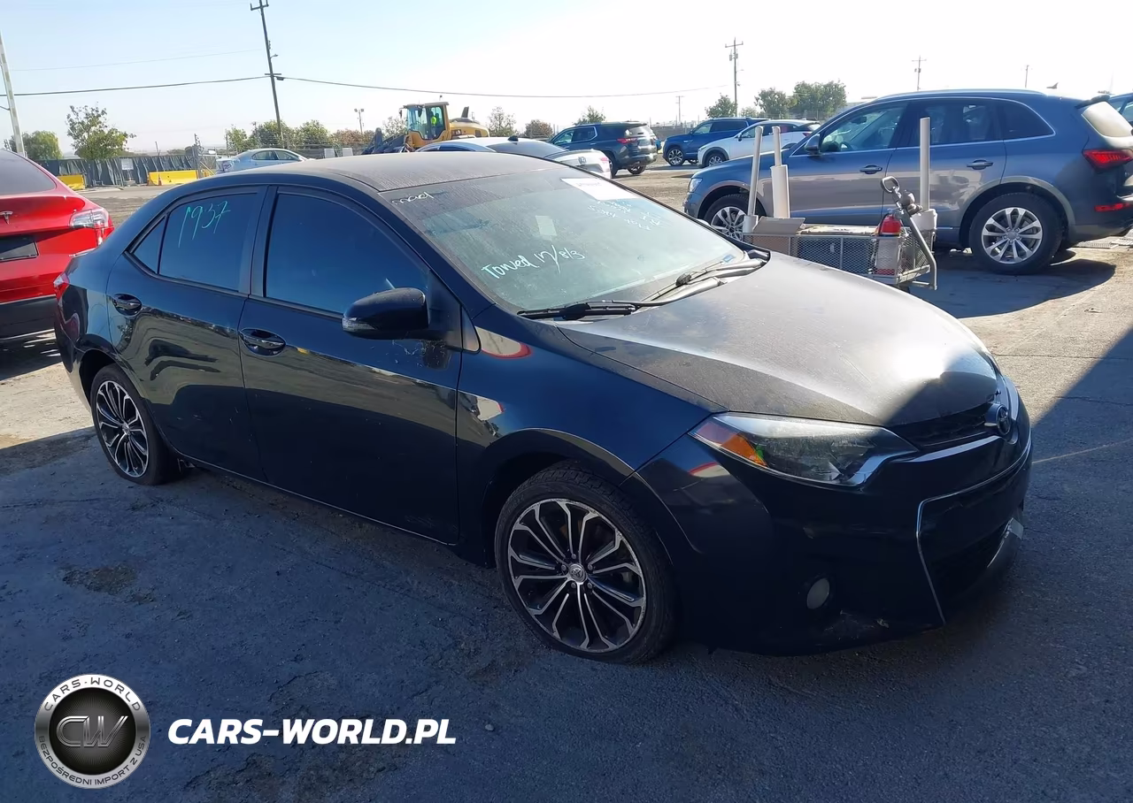 2015 Toyota Corolla S Plus VIN:2T1BURHE5FC425925 - 1