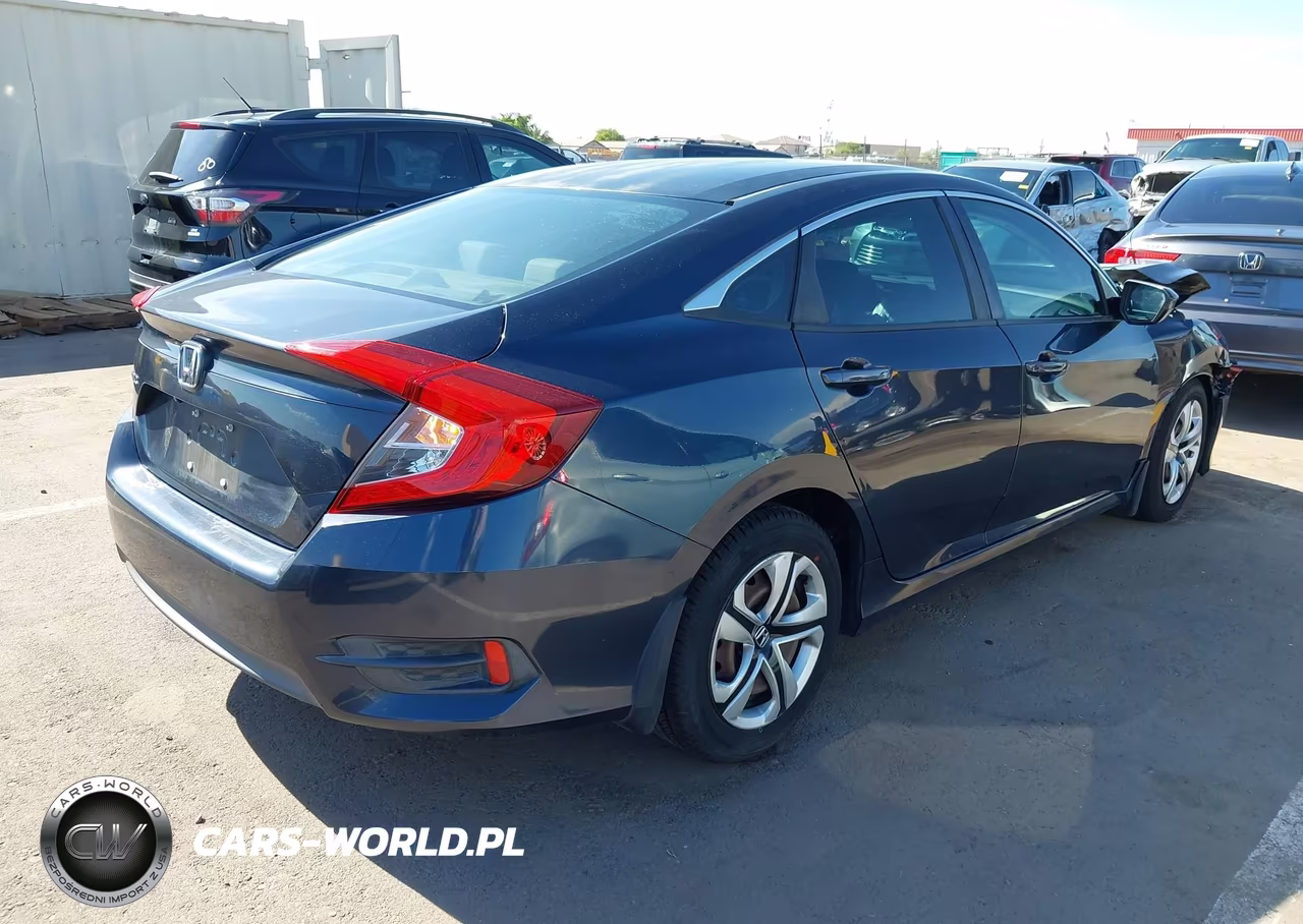 2018 Honda Civic Lx VIN:19XFC2F55JE019278 - 4