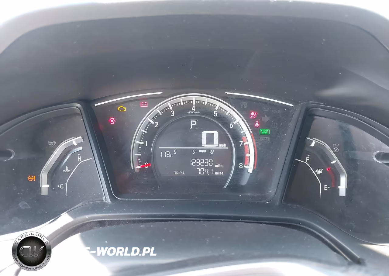 2018 Honda Civic Lx VIN:19XFC2F55JE019278 - 7