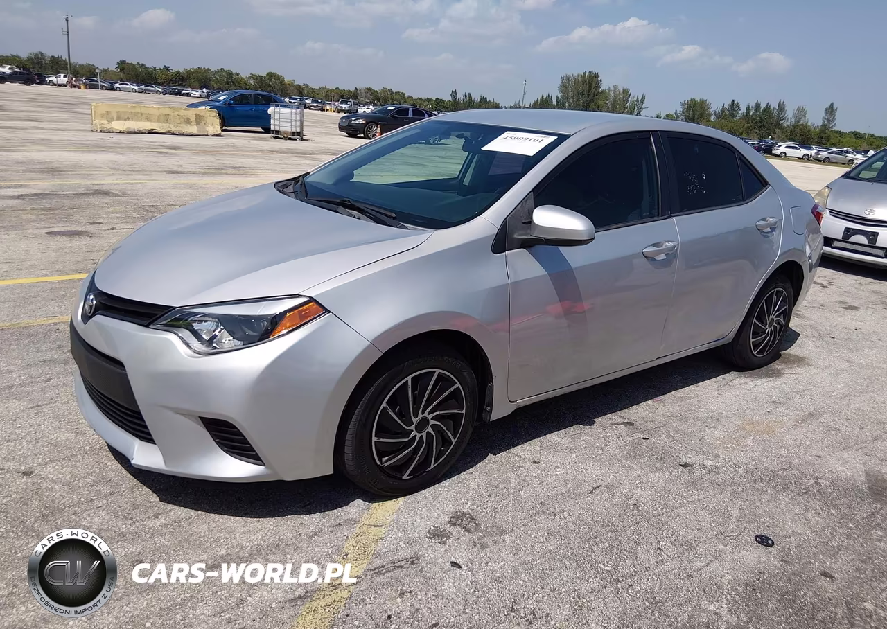 2016 Toyota Corolla Le VIN:5YFBURHE3GP469200 - 2