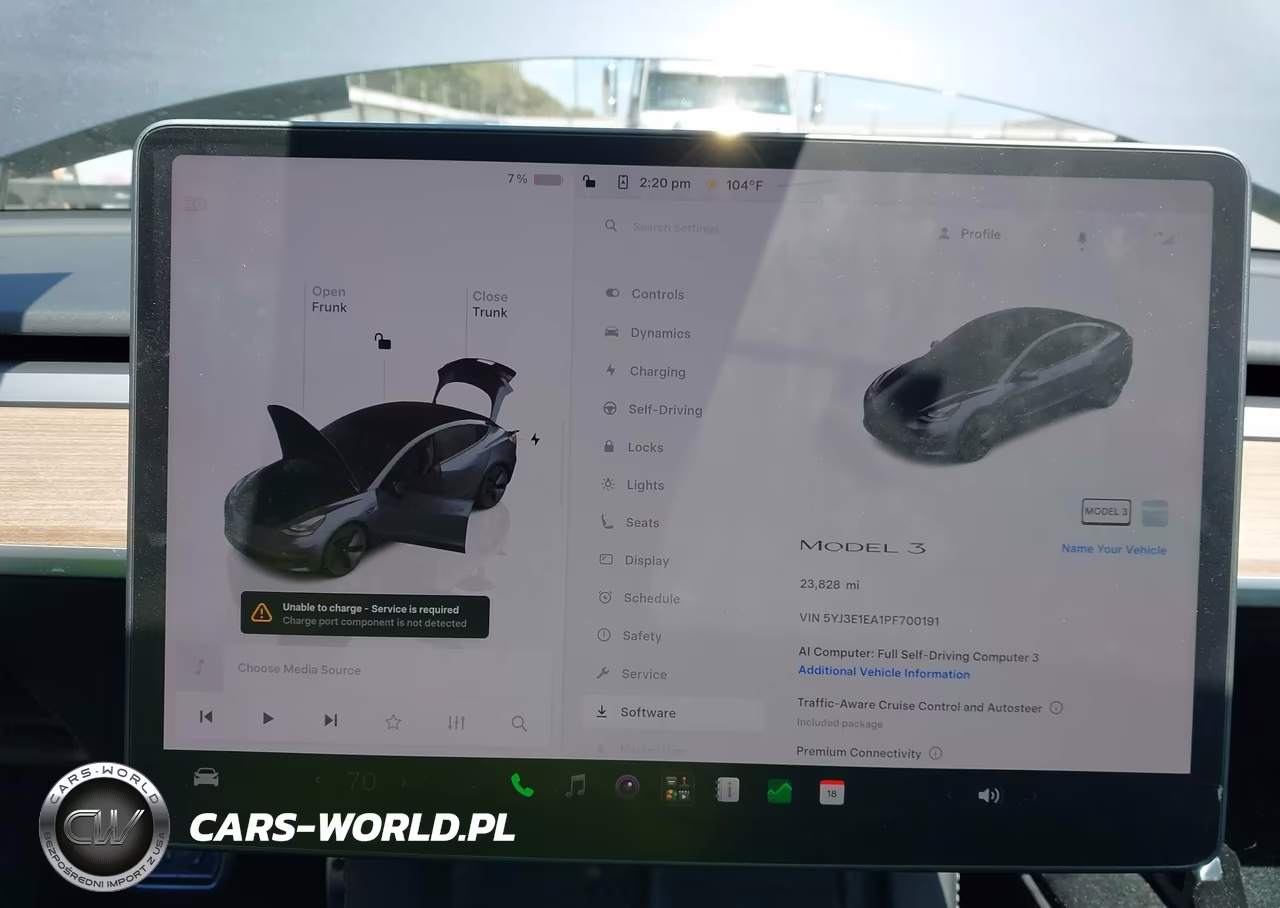 2023 Tesla Model 3 Rear-Wheel Drive VIN:5YJ3E1EA1PF700191 - 7