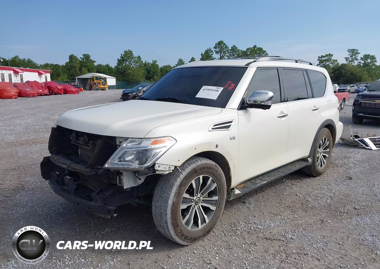 2020 Nissan Armada Sl 2Wd VIN:JN8AY2ND5L9106906 - 2