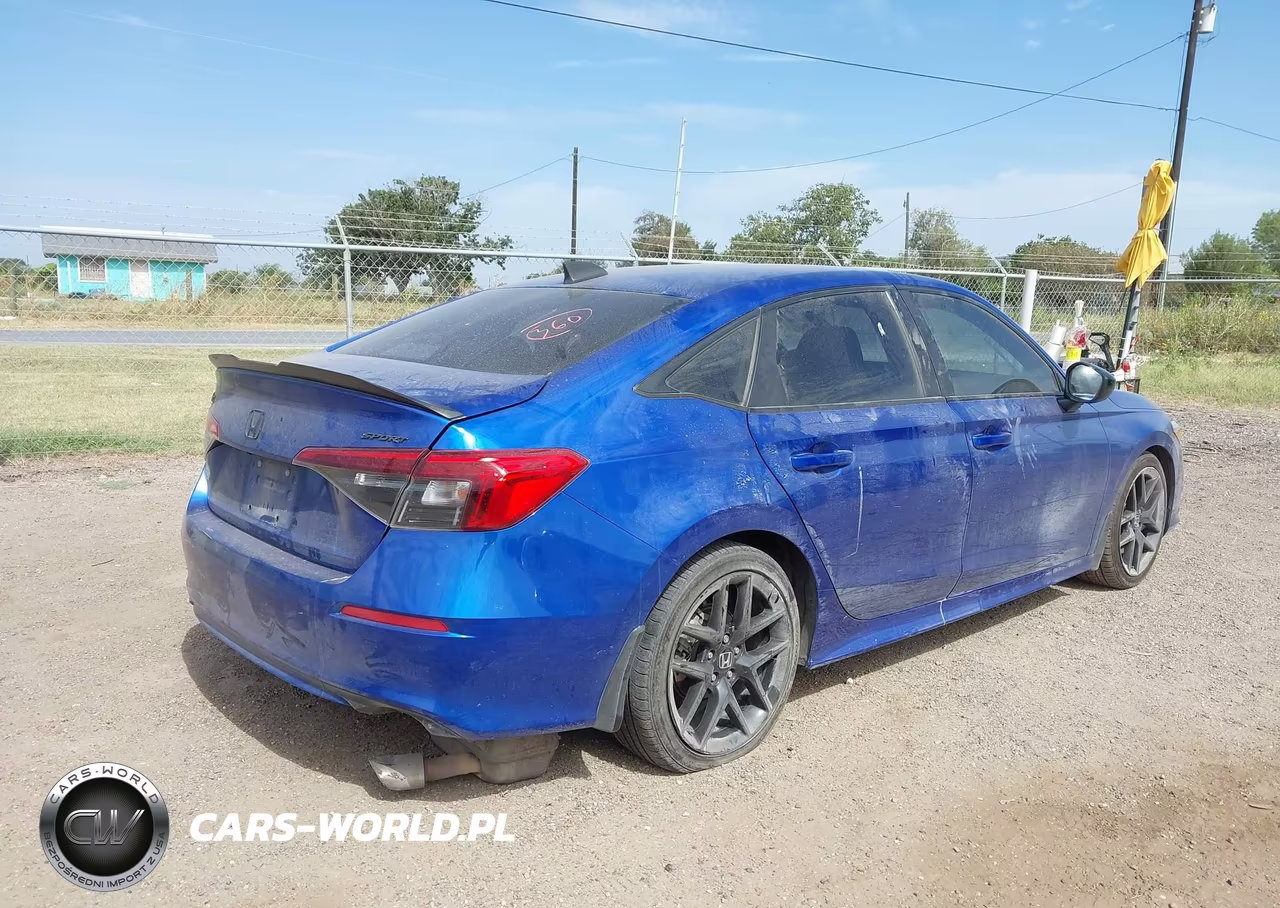 2022 Honda Civic Sport VIN:2HGFE2F55NH538501 - 4