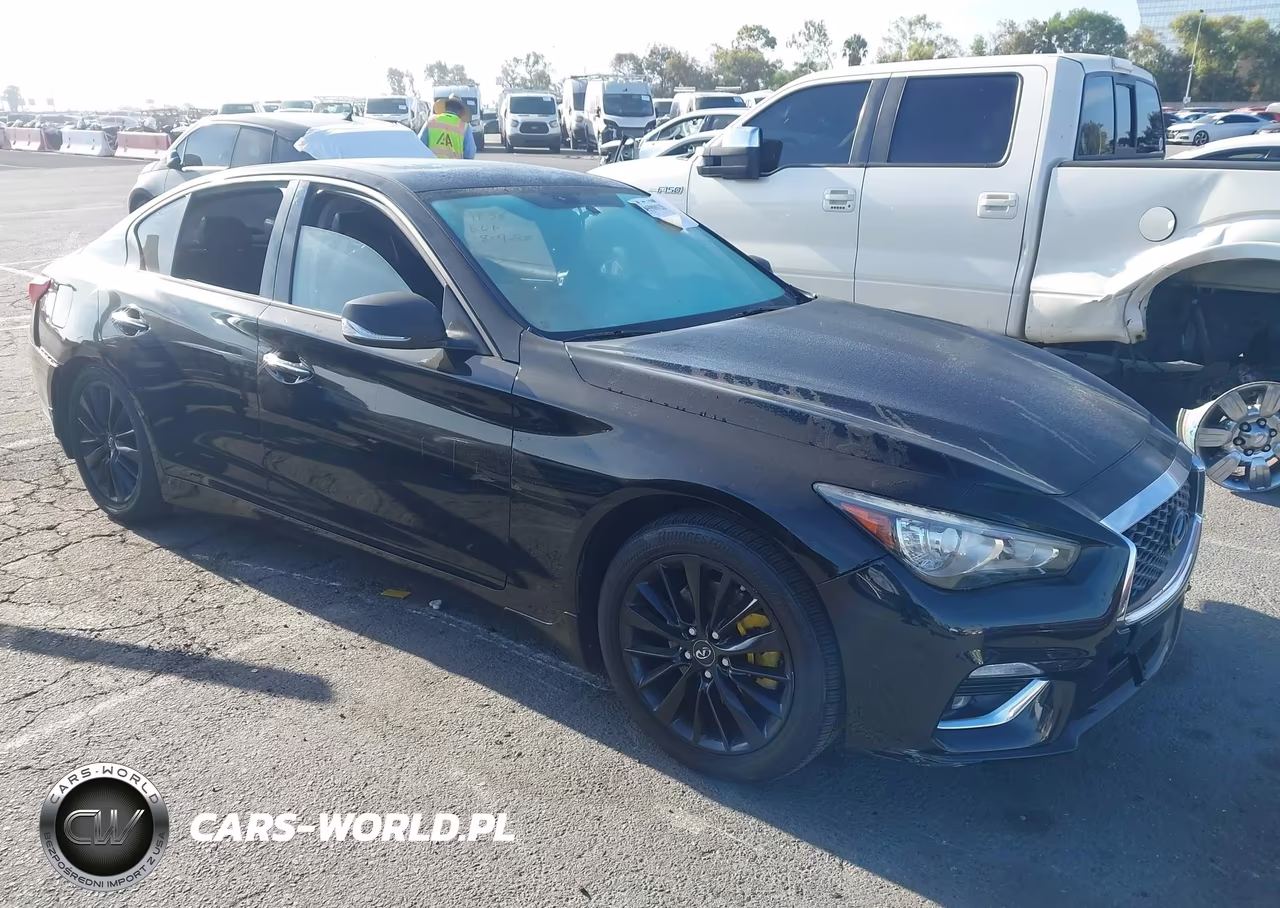 2019 Infiniti Q50 3.0T Luxe VIN:JN1EV7AP8KM516942 - 1