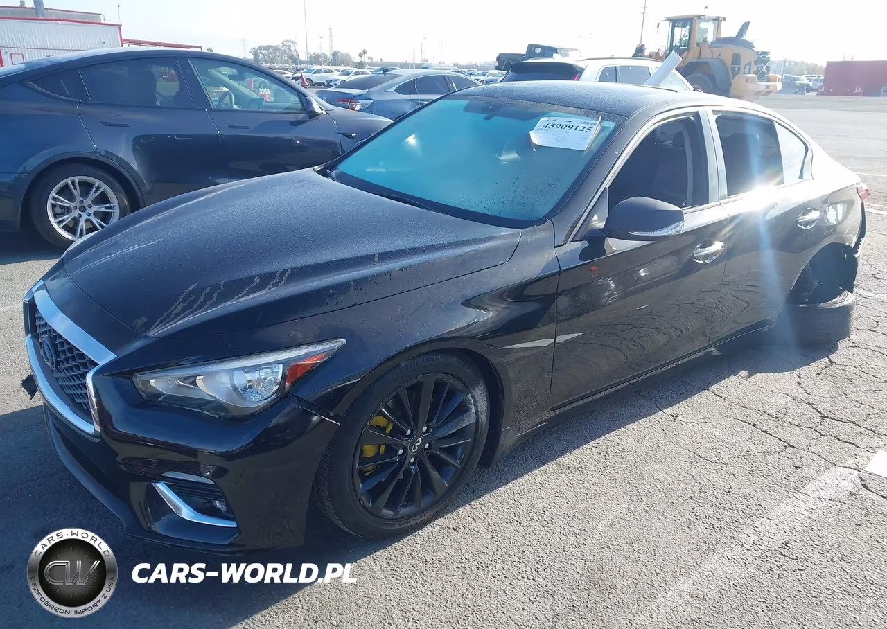2019 Infiniti Q50 3.0T Luxe VIN:JN1EV7AP8KM516942 - 2