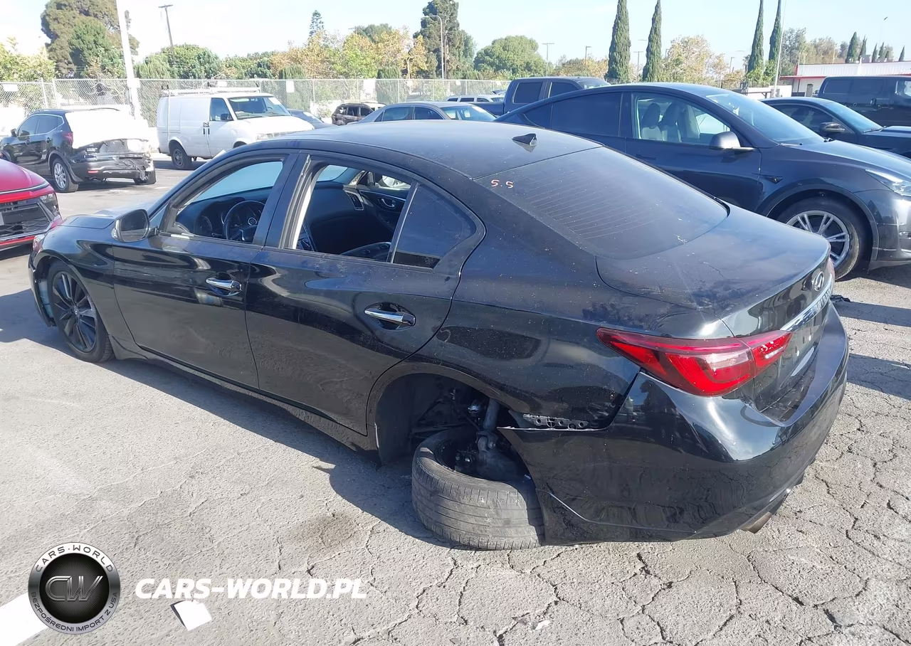 2019 Infiniti Q50 3.0T Luxe VIN:JN1EV7AP8KM516942 - 3