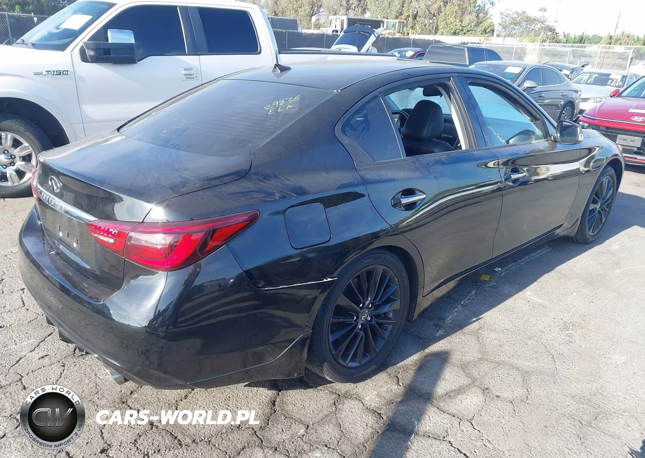 2019 Infiniti Q50 3.0T Luxe VIN:JN1EV7AP8KM516942 - 4