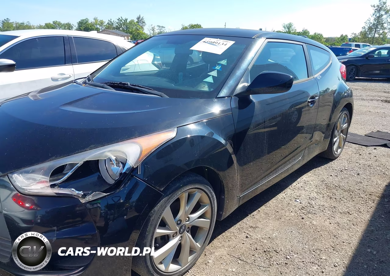 2016 Hyundai Veloster VIN:KMHTC6ADXGU287029 - 2