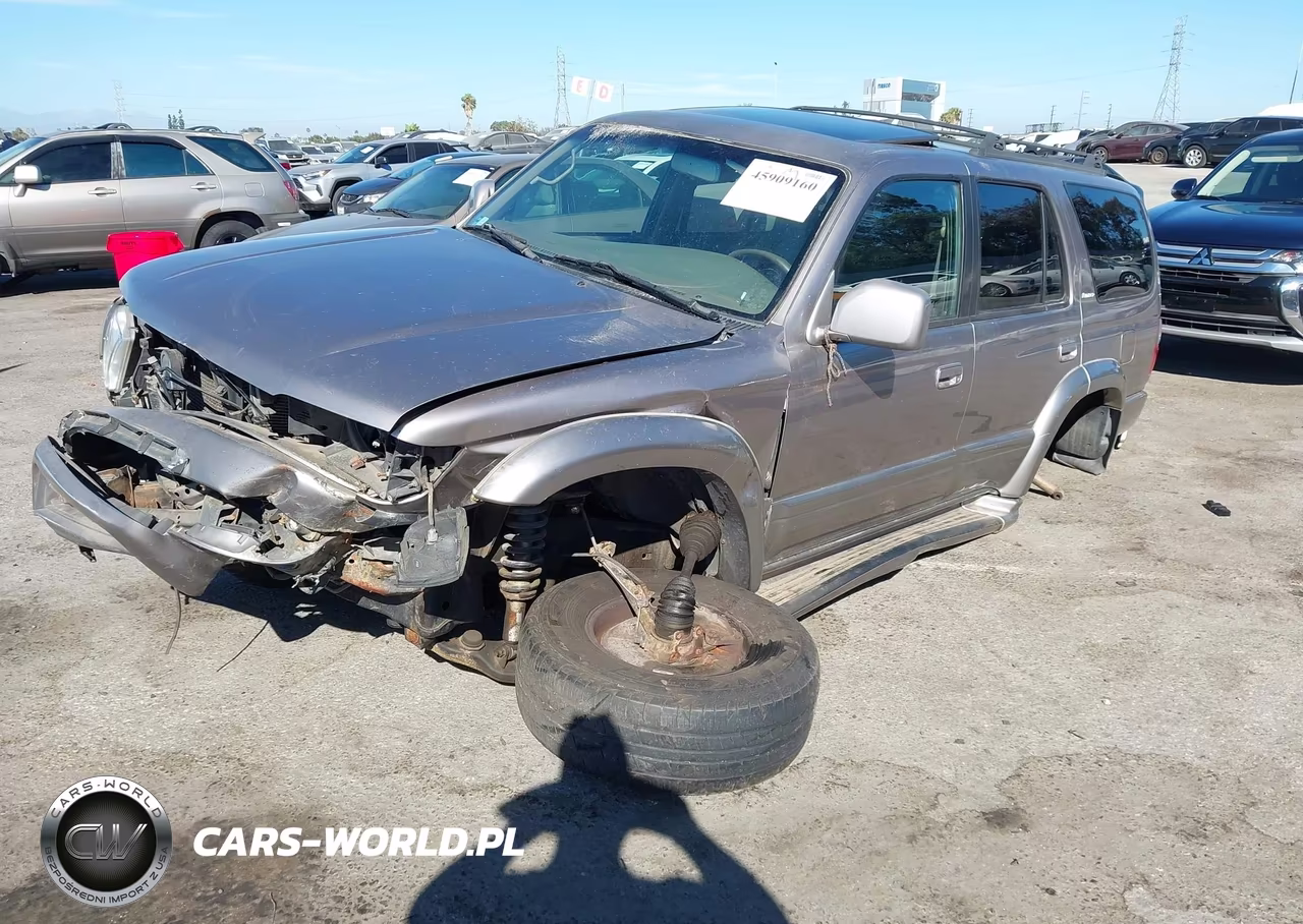 2002 Toyota 4Runner Limited V6 VIN:JT3HN87R129078622 - 2