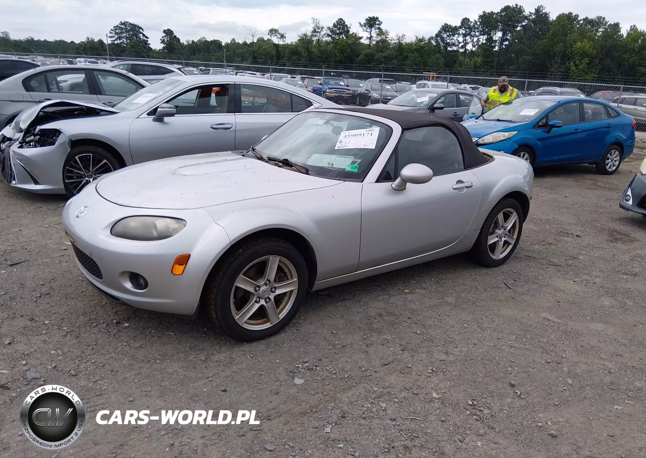 2008 Mazda Mx-5 Sport VIN:JM1NC25F780150009 - 2