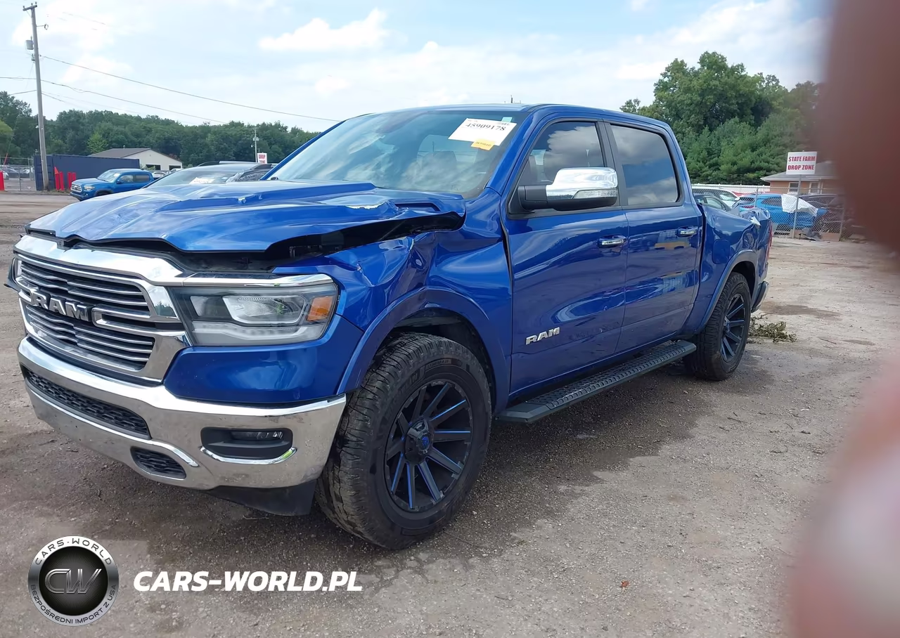 2019 Ram 1500 Laramie 4X4 5'7 Box VIN:1C6SRFJT6KN619726 - 2