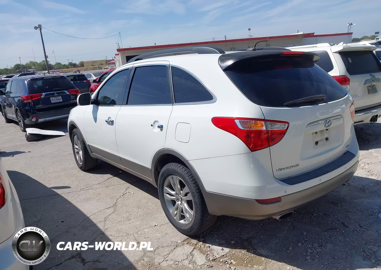 2012 Hyundai Veracruz Limited VIN:KM8NU4CC4CU204185 - 3