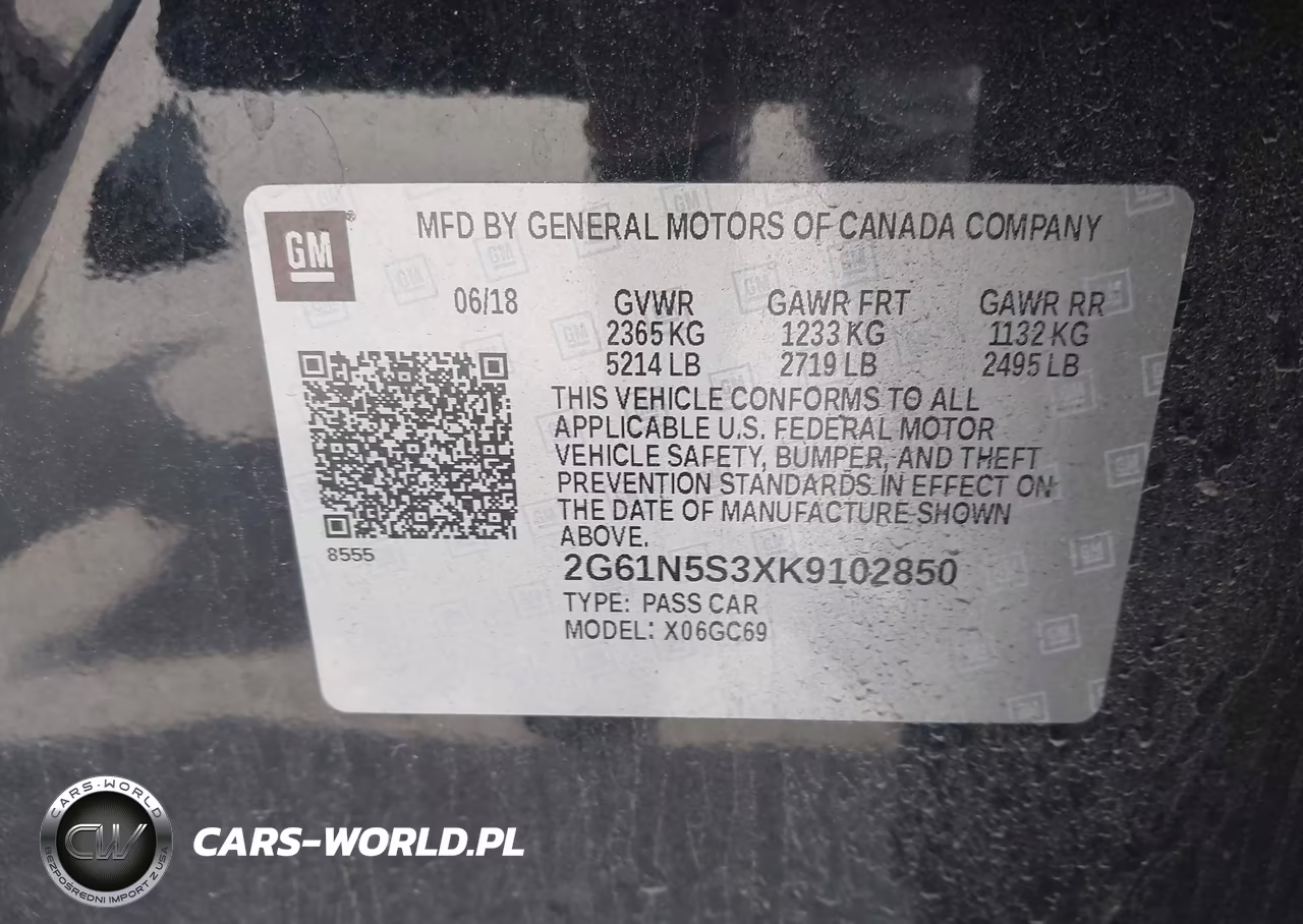 2019 Cadillac Xts Luxury VIN:2G61N5S3XK9102850 - 9