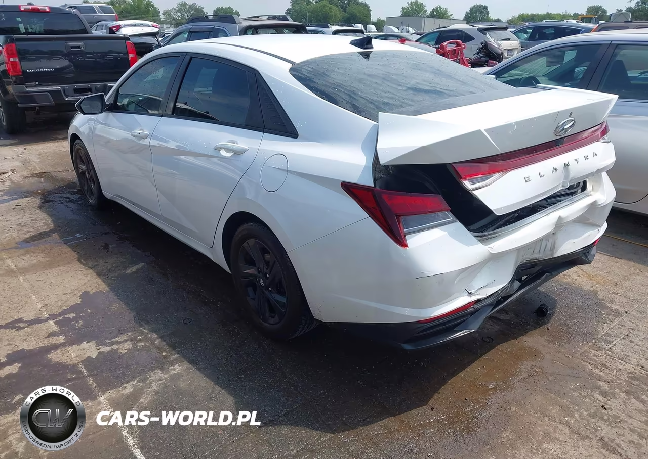 2021 Hyundai Elantra Sel VIN:5NPLM4AGXMH008149 - 3
