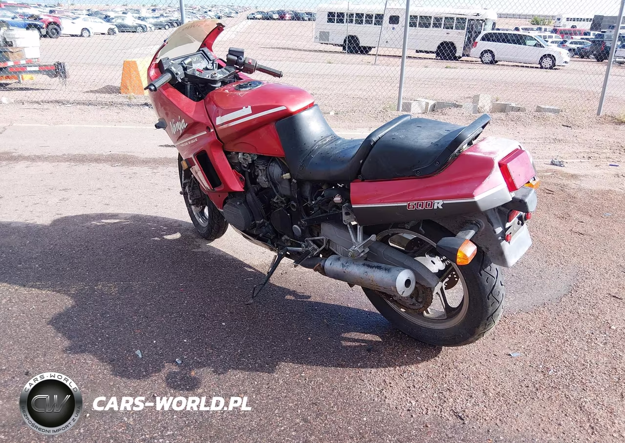1989 Kawasaki Zx600 C VIN:JKAZX4C15KA016054 - 3
