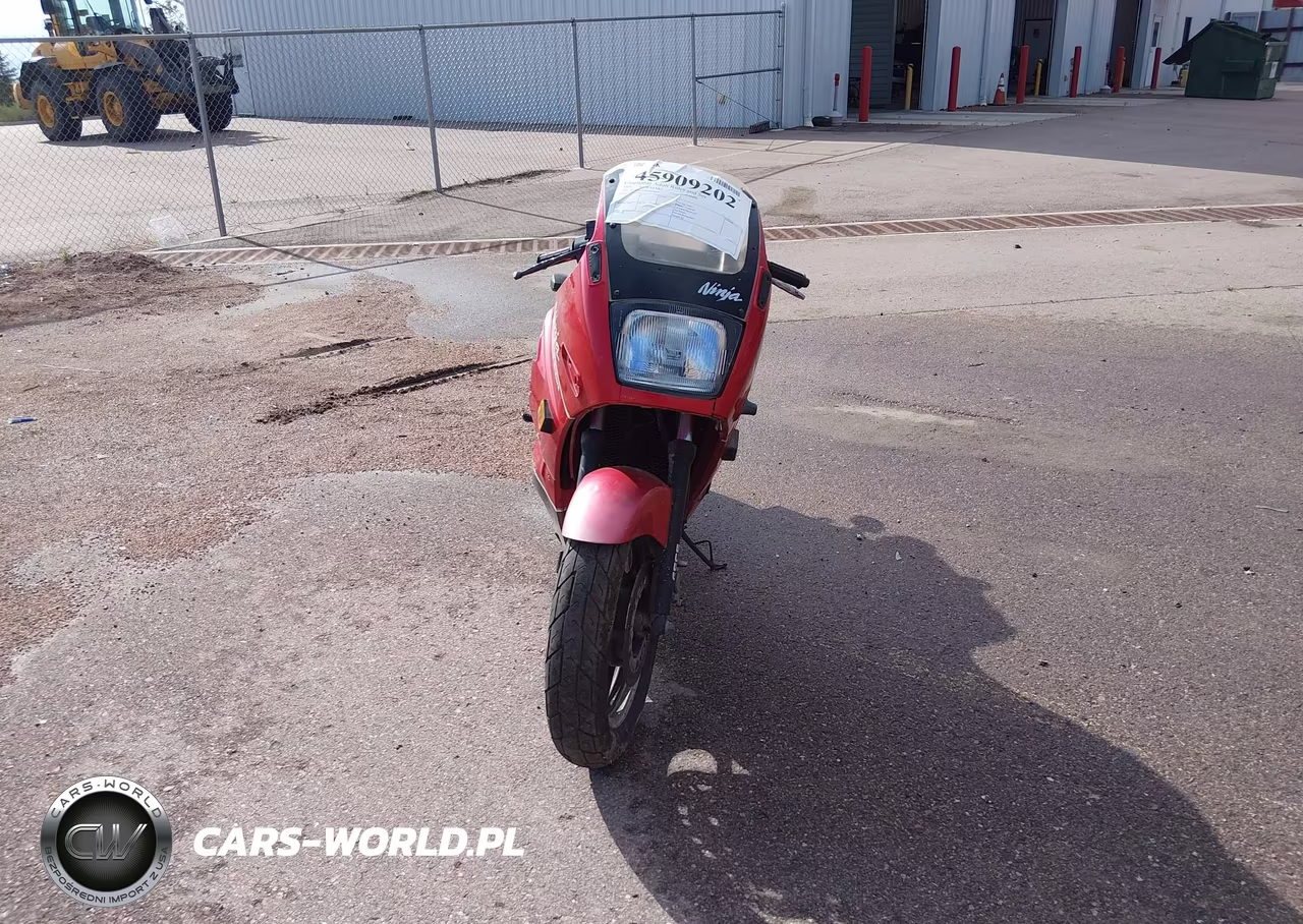 1989 Kawasaki Zx600 C VIN:JKAZX4C15KA016054 - 5