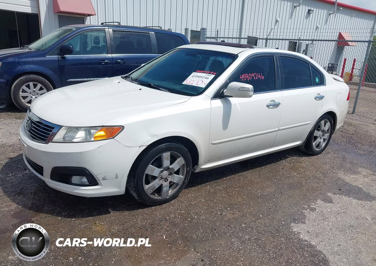 2009 Kia Optima Ex V6 VIN:KNAGE224095357784 - 2