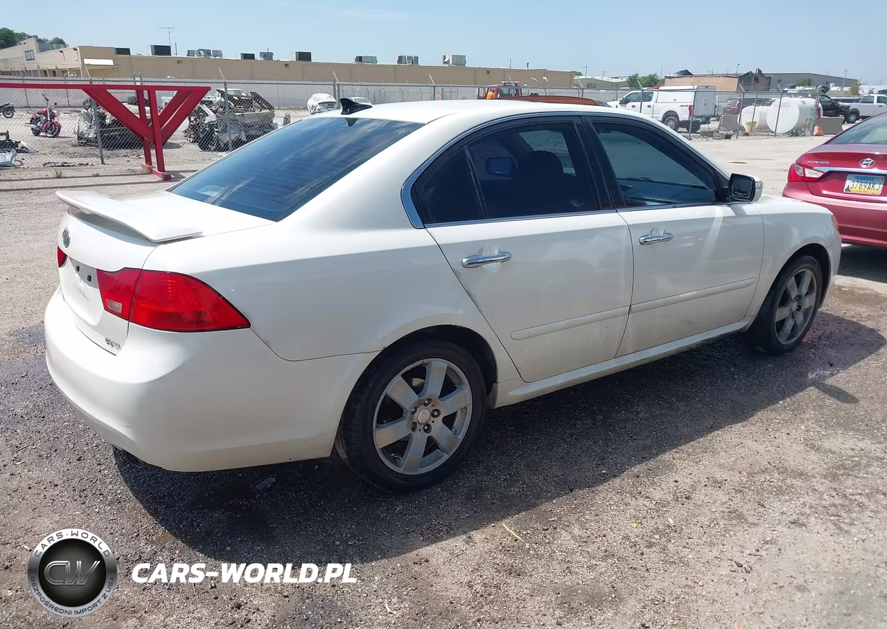 2009 Kia Optima Ex V6 VIN:KNAGE224095357784 - 4