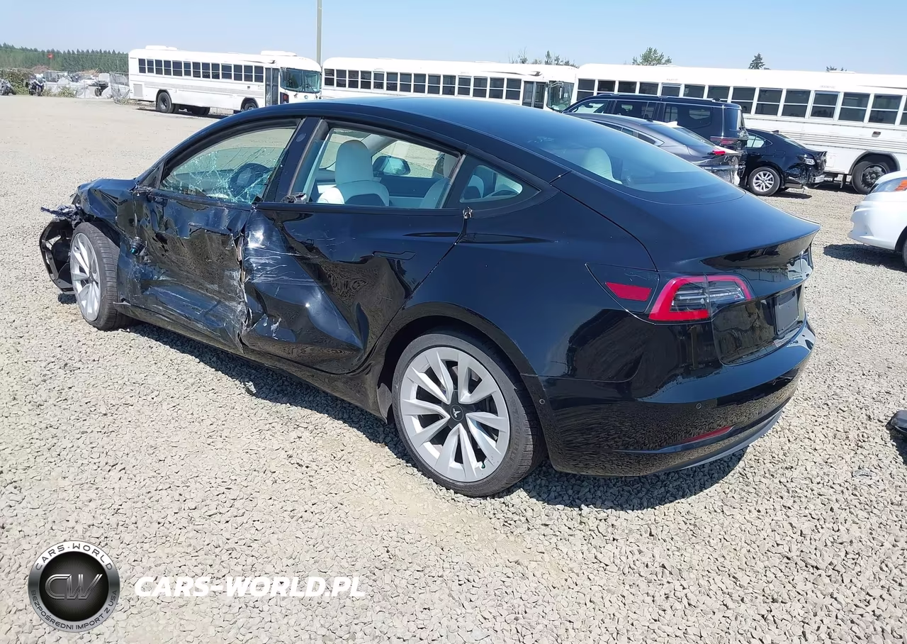 2021 Tesla Model 3 Standard Range Plus Rear-Wheel Drive VIN:5YJ3E1EA4MF927502 - 3