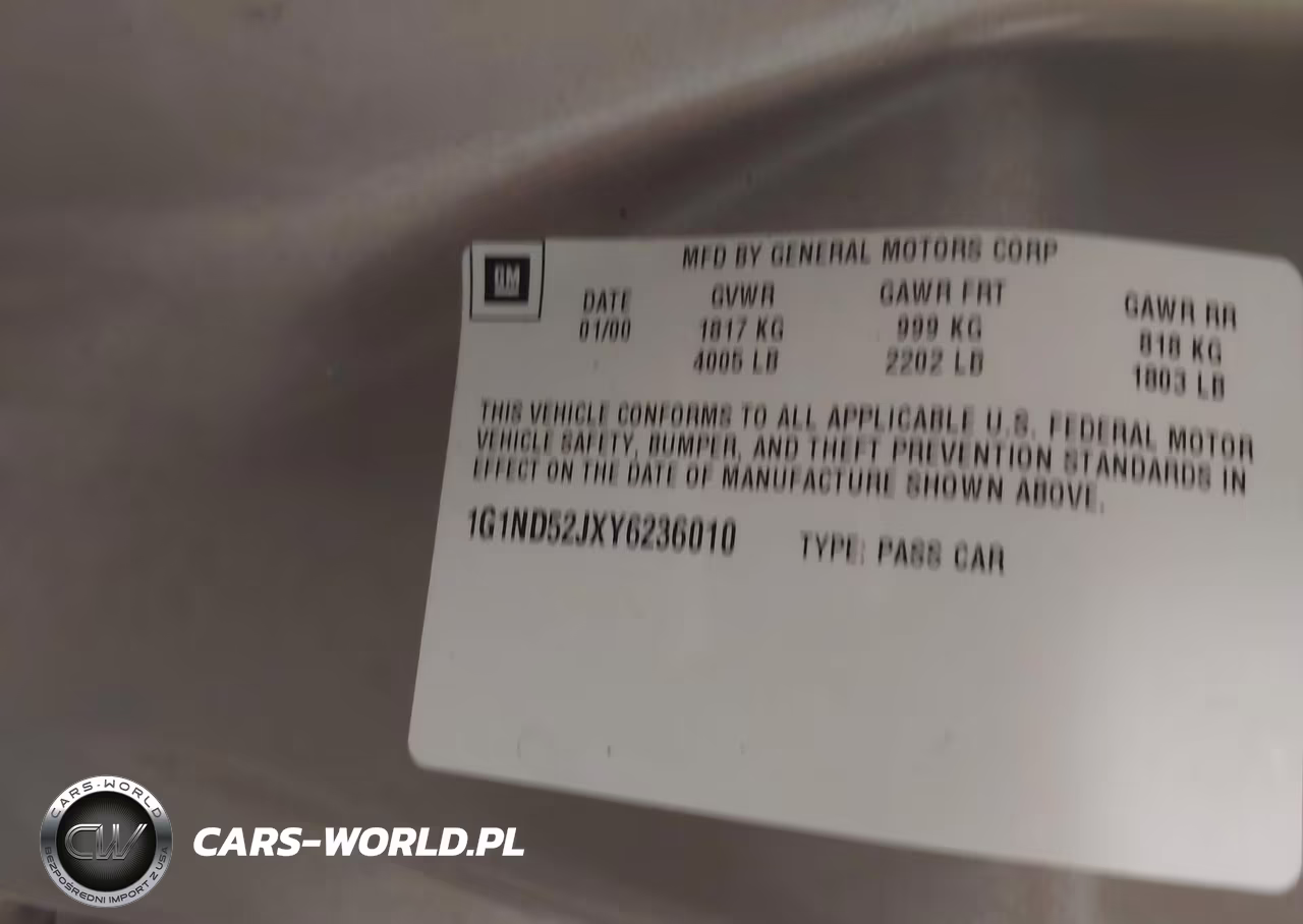 2000 Chevrolet Malibu VIN:1G1ND52JXY6236010 - 9