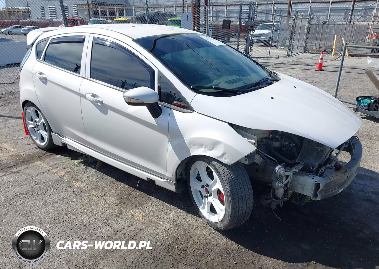 2017 Ford Fiesta St VIN:3FADP4GX0HM117356 - 1