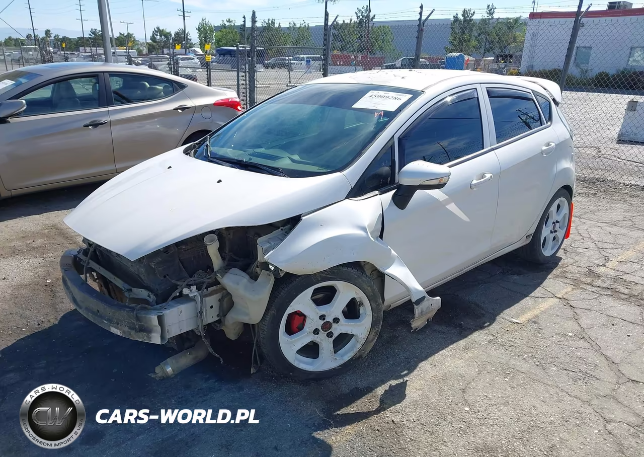 2017 Ford Fiesta St VIN:3FADP4GX0HM117356 - 2