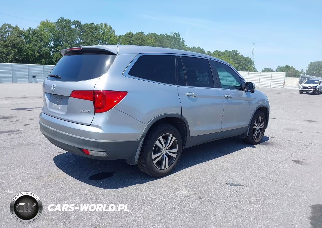 2017 Honda Pilot Ex-L VIN:5FNYF6H52HB064350 - 4