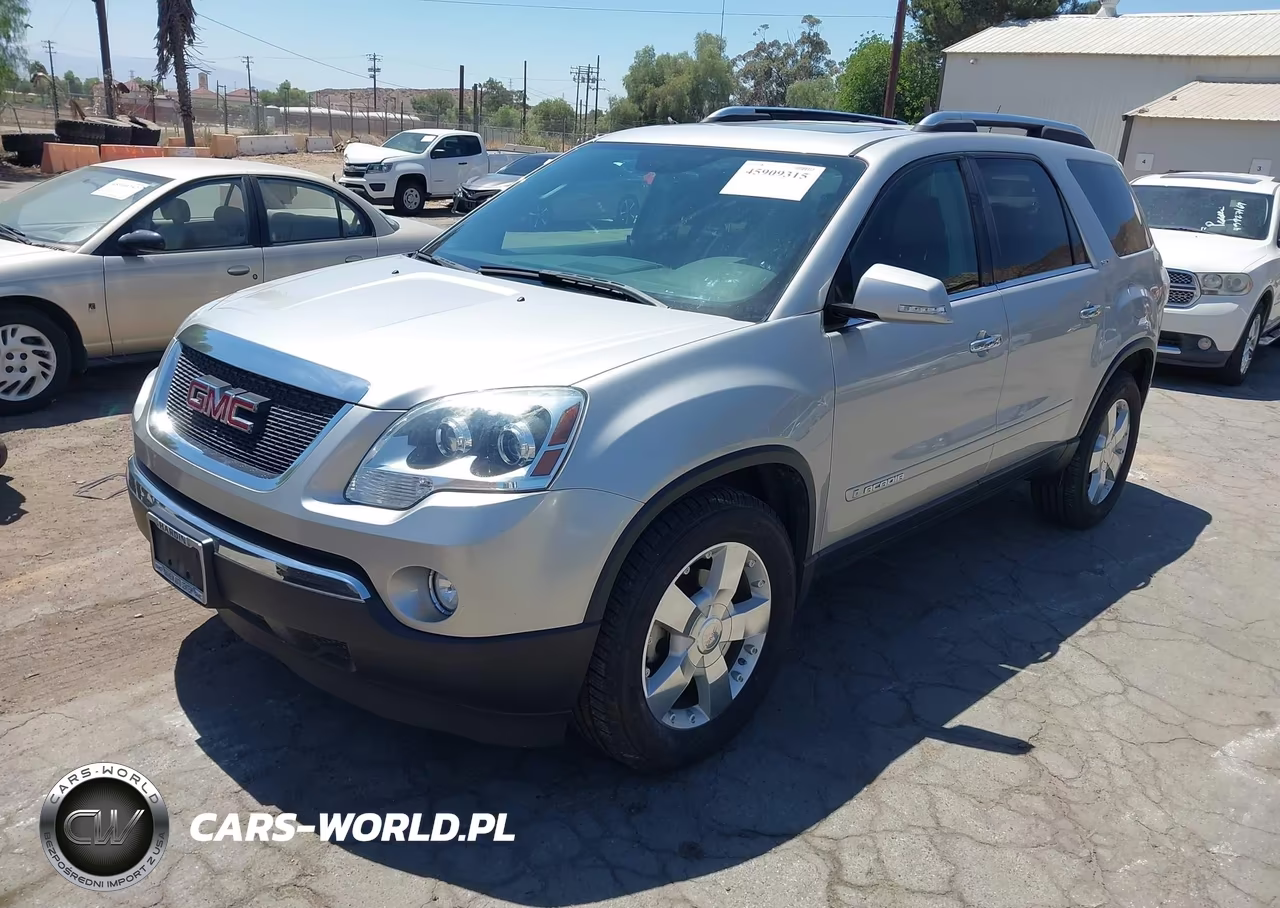 2008 GMC Acadia Slt-1 VIN:1GKER23718J119783 - 2