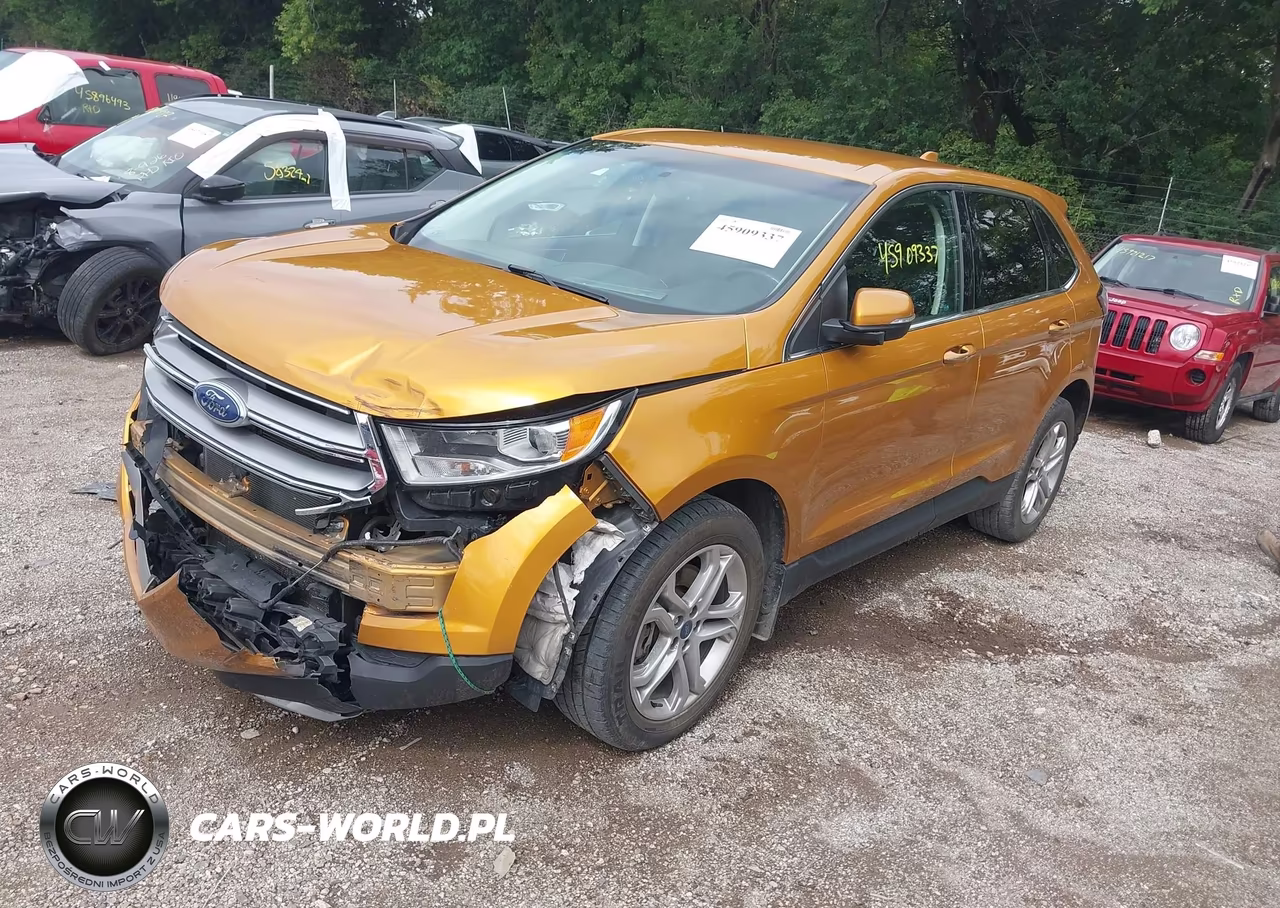 2016 Ford Edge Titanium VIN:2FMPK4K83GBB83241 - 2