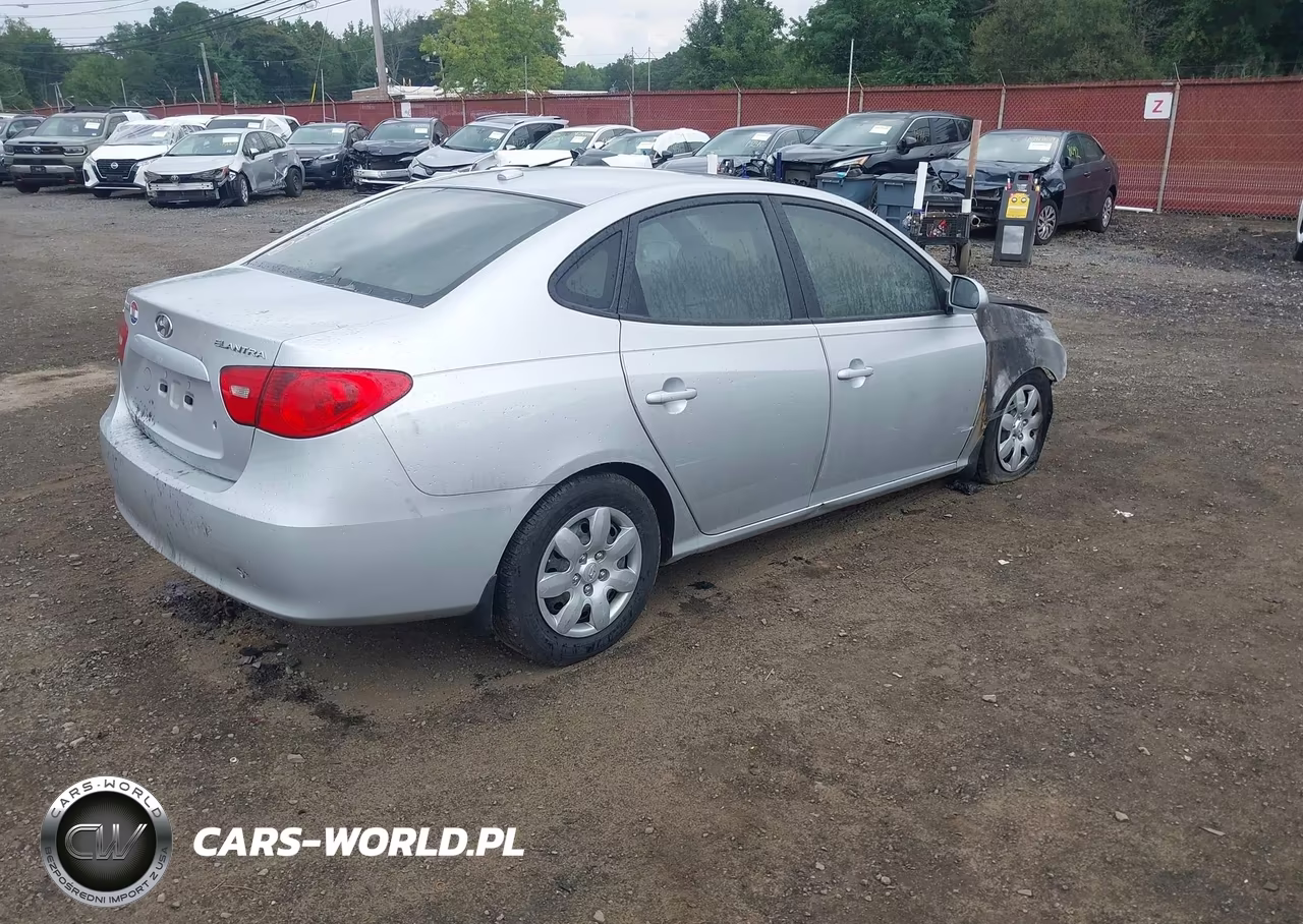 2008 Hyundai Elantra Gls-Se VIN:KMHDU46D18U409471 - 4